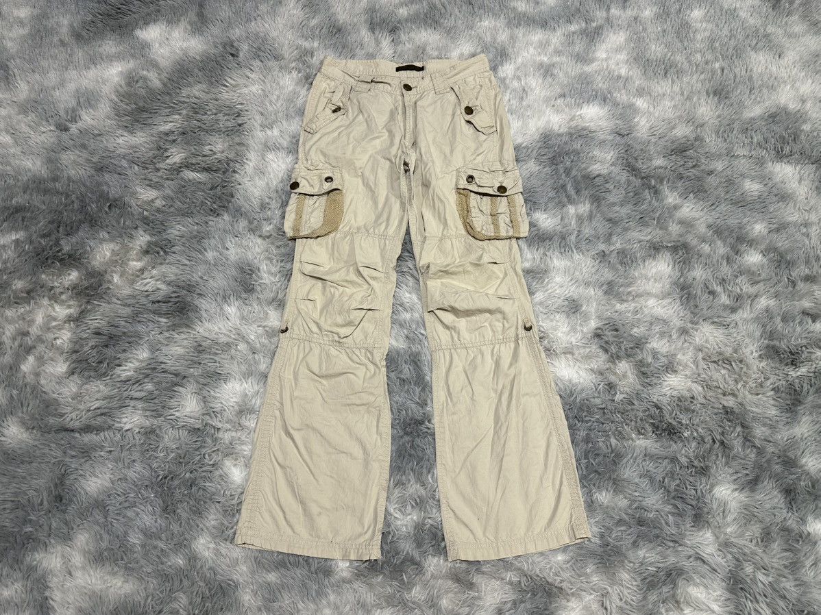 🔥Sick Y2K Dack Dive 3D Pocket Mesh Cargo Pants