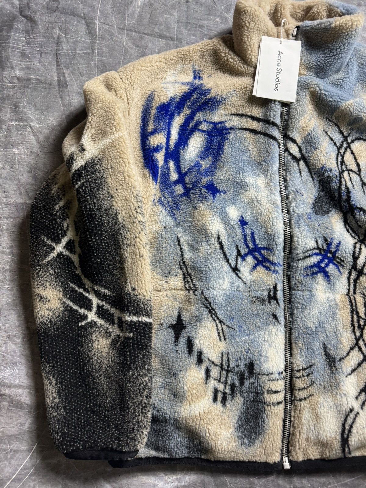 Acne Studios Acne Studios Teddy Jacquard Jacket Size US M / EU 48-50 / 2 - 3 Thumbnail