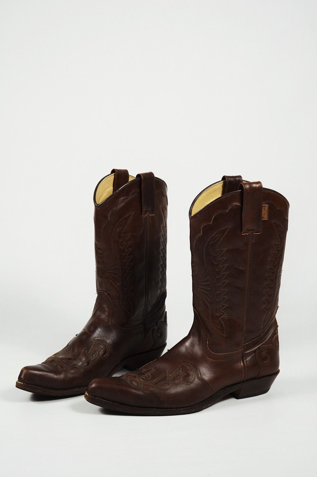 Genuine Leather Vintage Cowboy Valverde Del Camino Leather Boots 90s Y2K Size US 10 / EU 43 - 2 Thumbnail