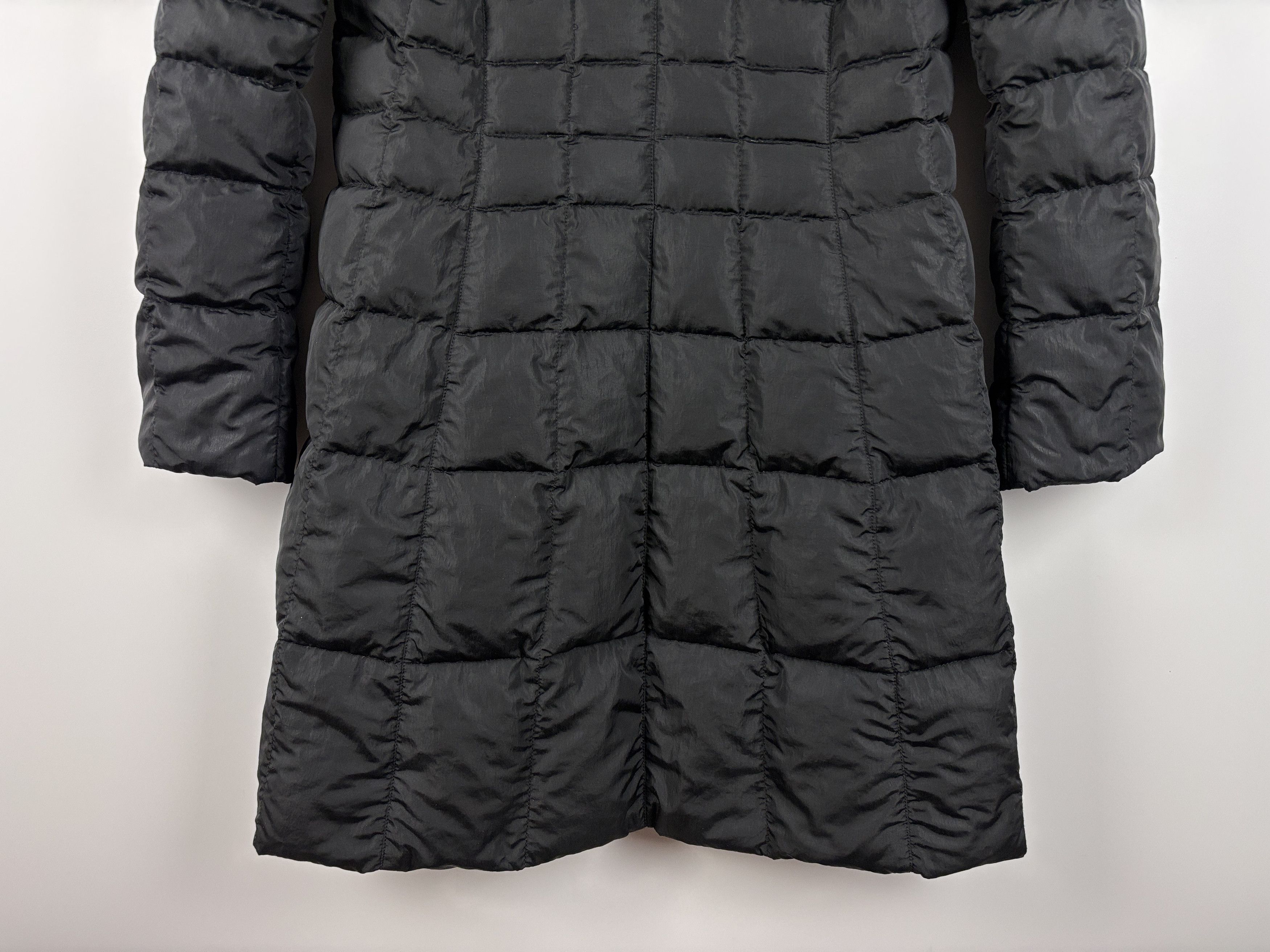 Moncler × Vintage 90s Moncler Goose Down Long Jacket Coat Womens Black Size 1 Size S / US 4 / IT 40 - 7 Thumbnail