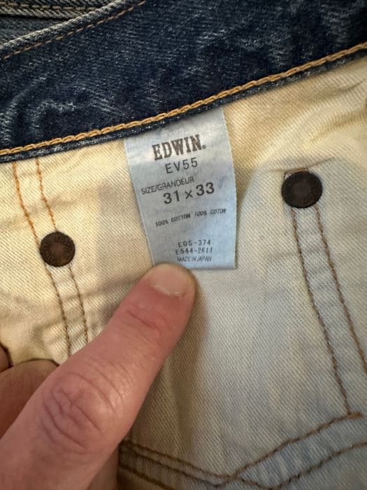 Edwin Edwin EV55 W31 L33 RAINBOW SELVEDGE MADE IN JAPAN | Grailed