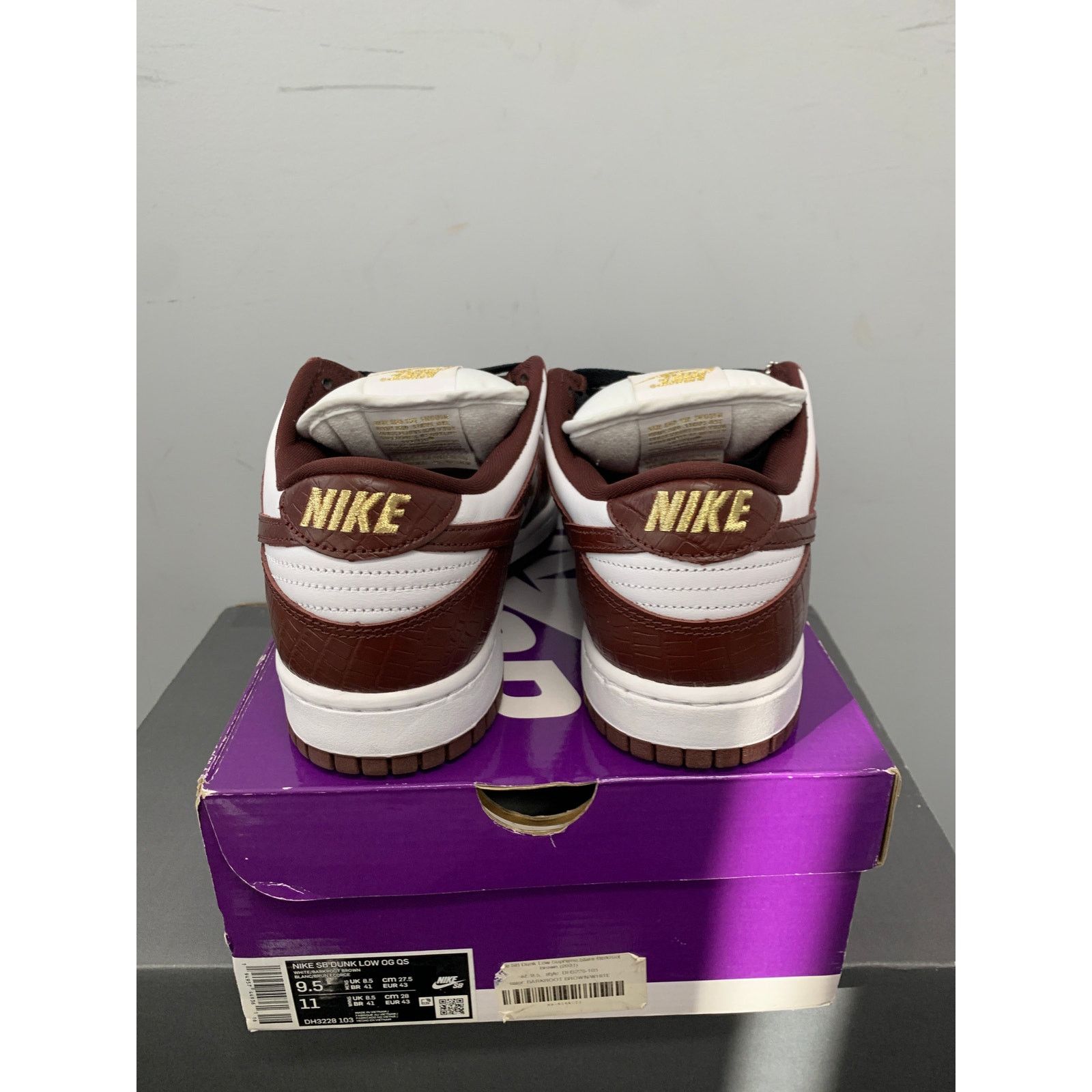 Nike Nike SB Dunk Low Supreme Stars Barkroot Brown Size 9.5 NEW Size US 9.5 / EU 42-43 - 4 Thumbnail