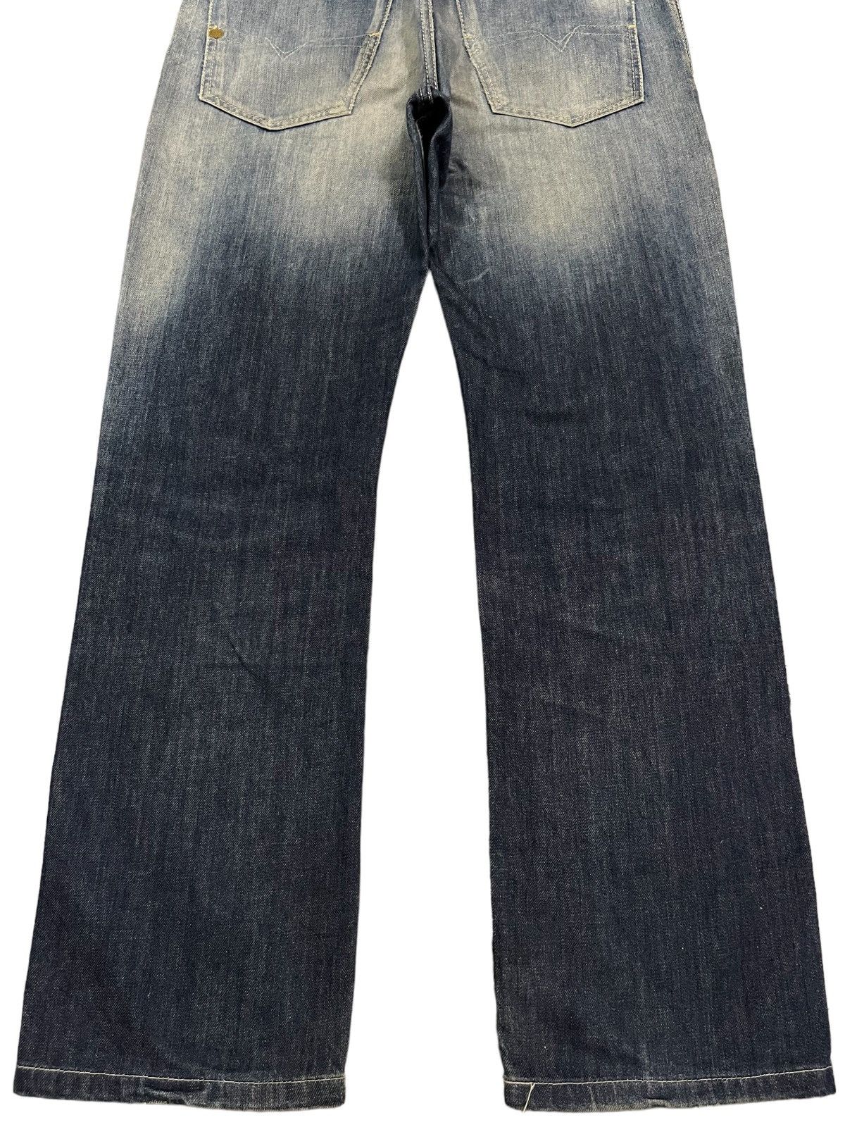 Diesel Vintage Diesel “Waykee” Regular Straight Distress Blue Jeans Size US 34 / EU 50 - 6 Thumbnail