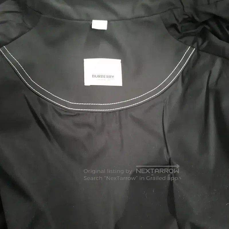 Burberry Burberry Long Black Coat for Women. Size XXS / US 00 / IT 34 - 4 Thumbnail