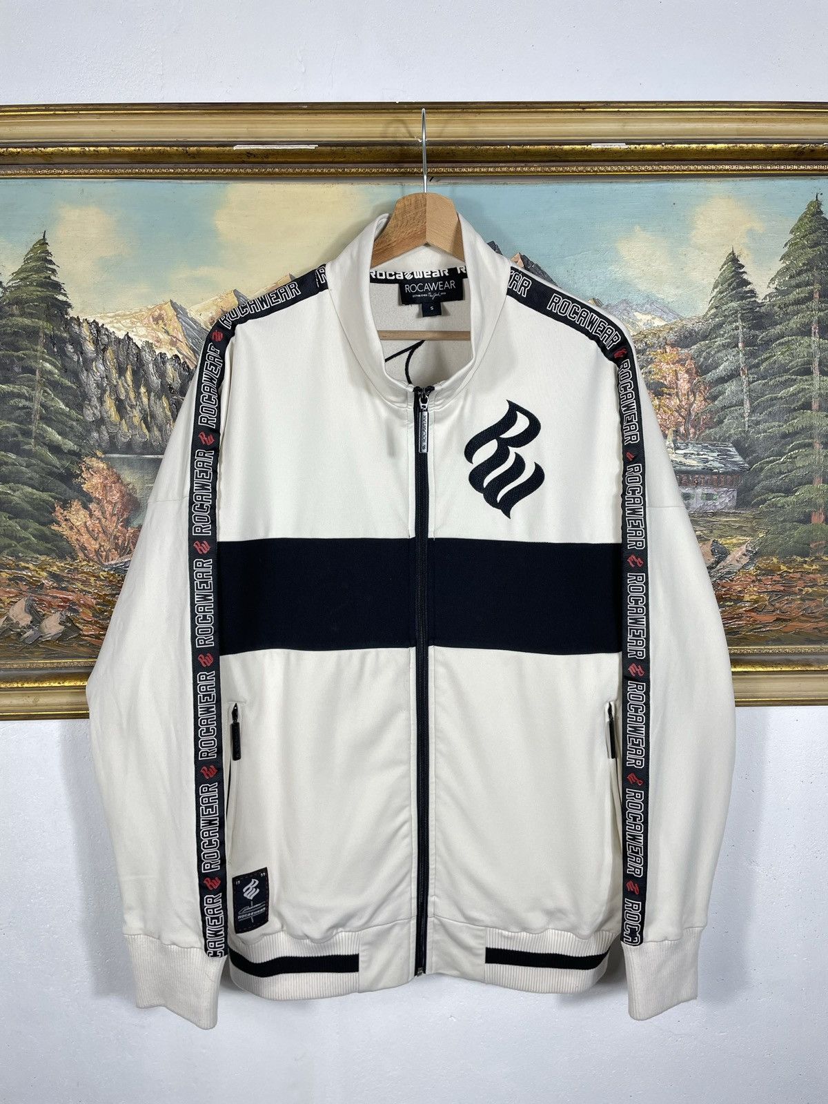 Rocawear Rocawear Retro 00s Zip Hoodie Boxy Oversize Skate Rap Hiphop Size US M / EU 48-50 / 2 - 2 Thumbnail