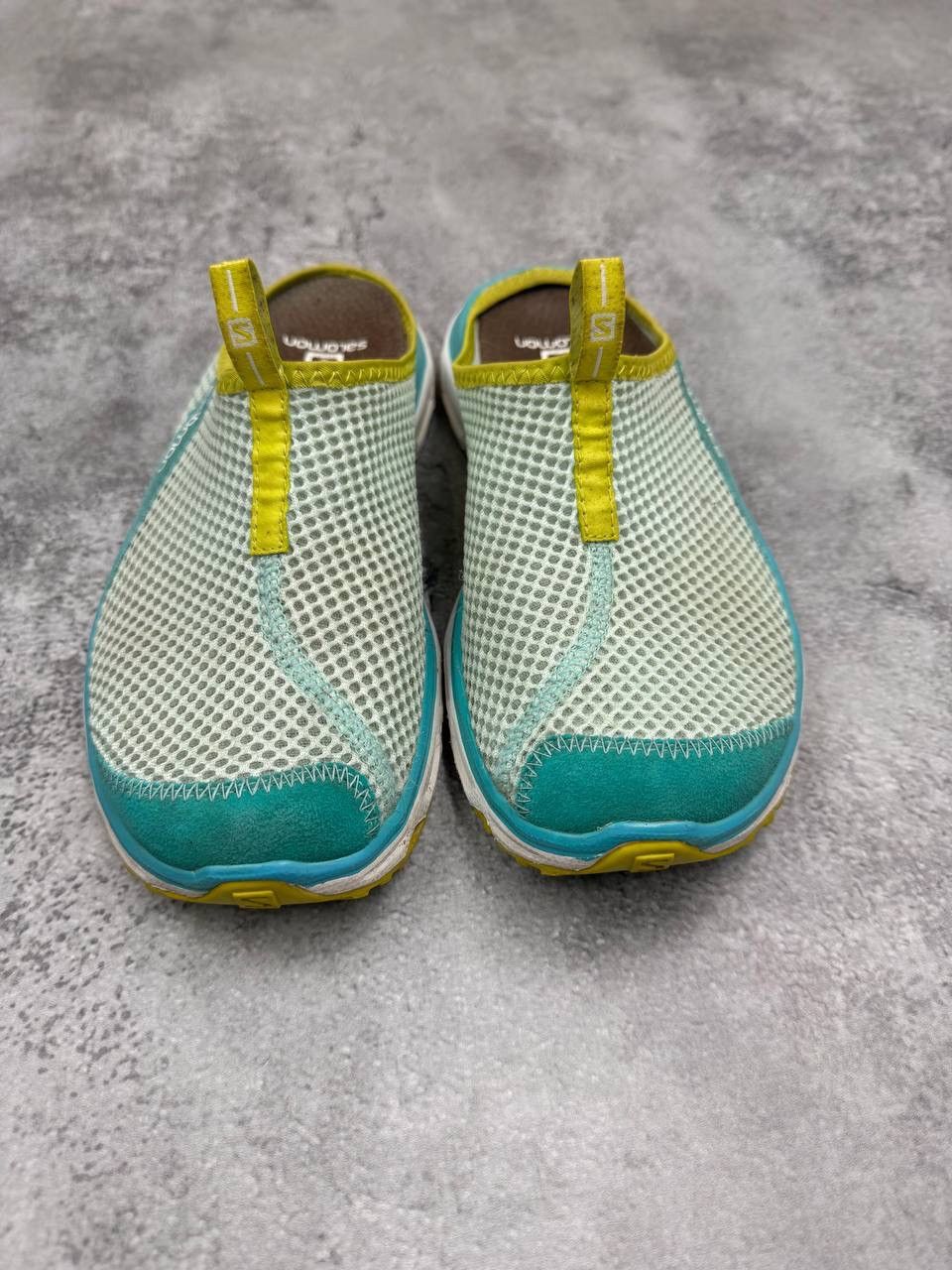 Salomon Salomon Women Mesh Slip On Shoes Green White Size 41,5 Size US 11.5 / IT 41.5 - 5 Thumbnail
