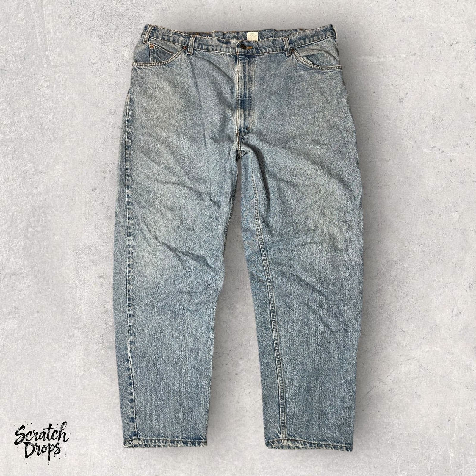 Levi's Levi's 550 Jeans Men's Vintage 90s Relaxed Light Wash S 40 Size US 40 / EU 56 - 1 Thumbnail