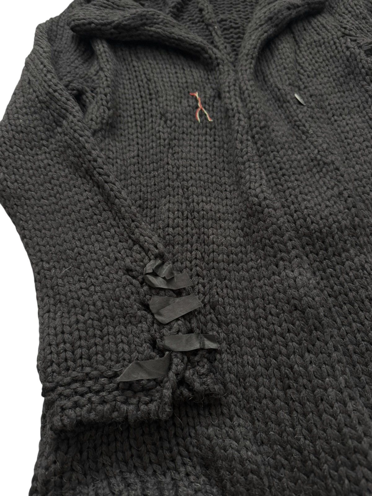 Greg Lauren 2012 OG “The Chunky Loner” Knitter Jacket (Cashmere Alpaca) Size US XS / EU 42 / 0 - 7 Thumbnail