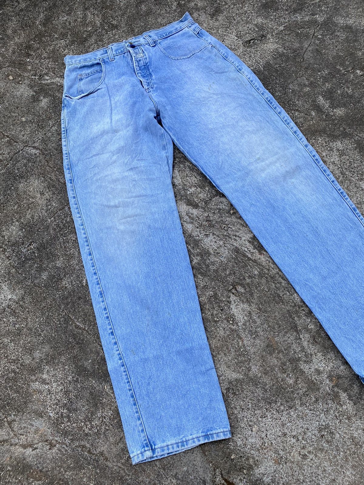 Marithe + Francois Girbaud Marithe Francois Girbaud Washed Blue Size US 32 / EU 48 - 3 Thumbnail