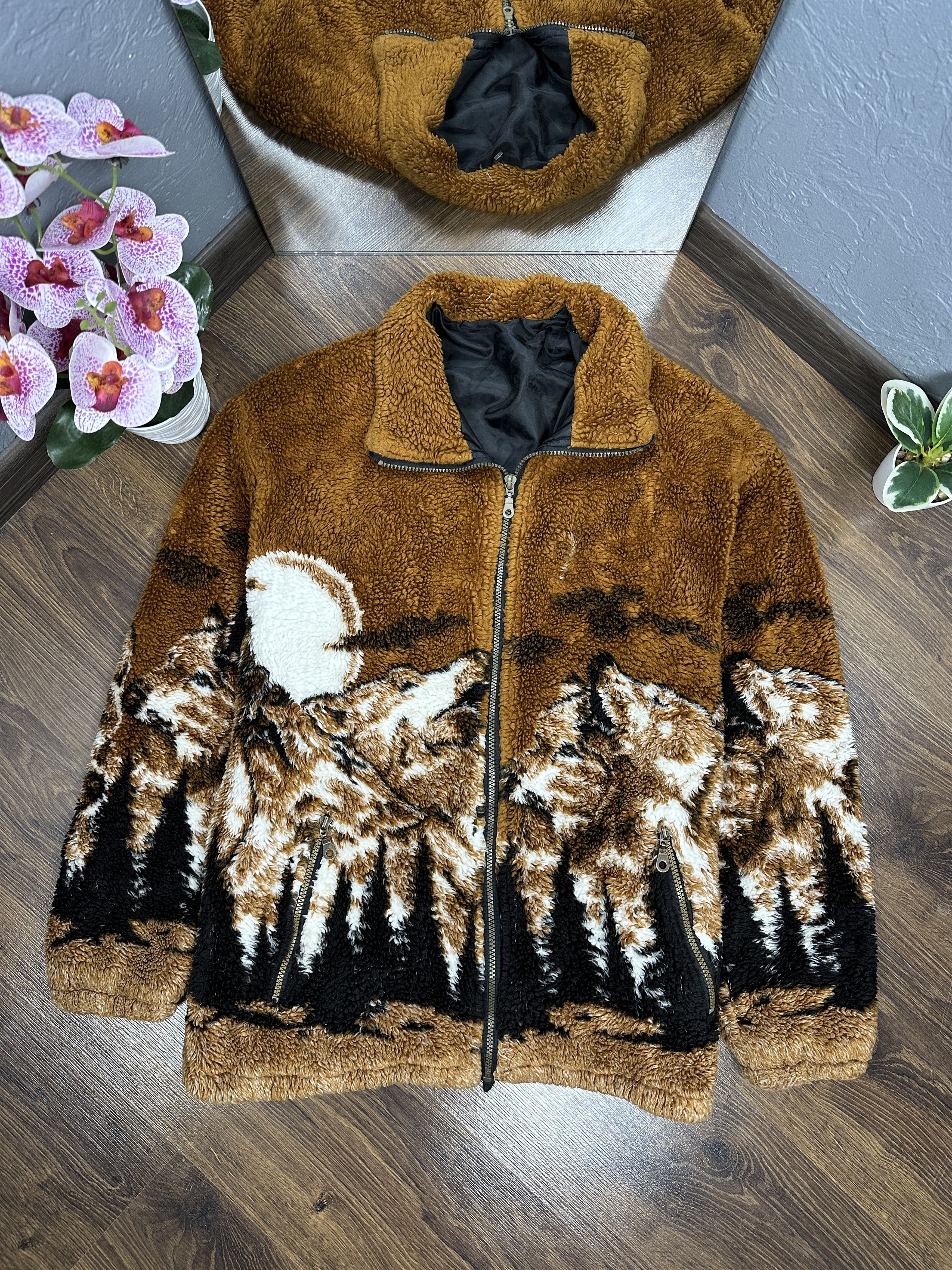 GUCCI ヴィンテージ　フリース Paolo Gucci × Vintage Gucci Tracksuit Jacket Multicolor Crazy