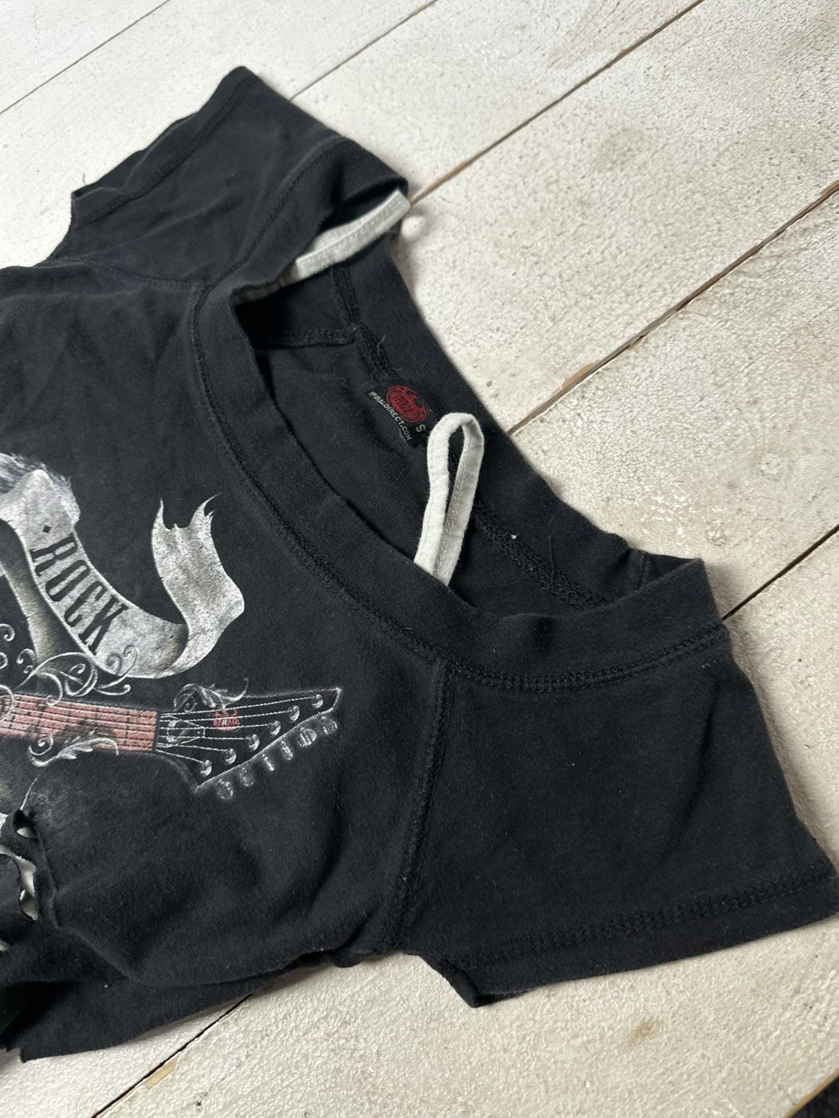 Other SPIRAL🚨 Y2K RARE AVANTGARDE OPIUM TEE BLACK WHITE Size S / US 4 / IT 40 - 2 Thumbnail