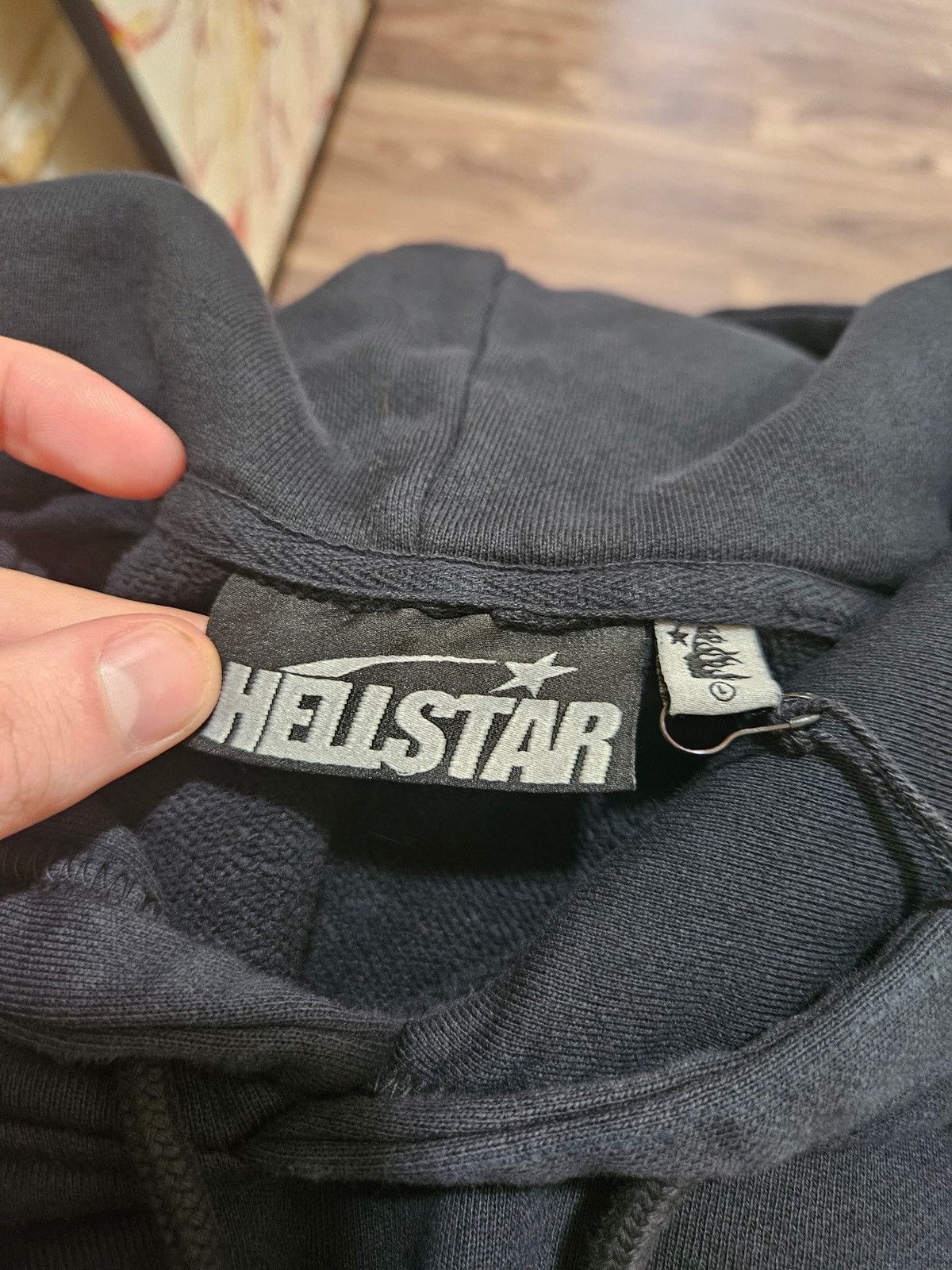 HELLSTAR ComplexCon Dark Ohm Baggy Distressed Hoodie Size US L / EU 52-54 / 3 - 10 Thumbnail