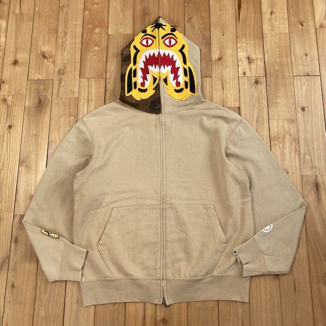 Bape BAPE CAMO Tiger Full Zip Hoodie a bathing ape NIGO Size US M / EU 48-50 / 2 - 2 Thumbnail