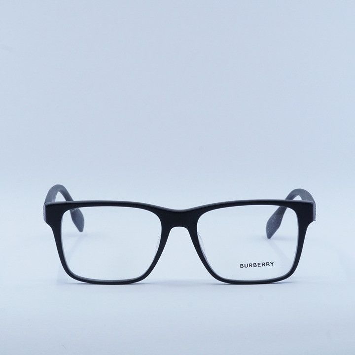 Burberry Burberry BE2393D 3464 Men Eyeglasses Matte Black 55mm Size ONE SIZE - 5 Thumbnail
