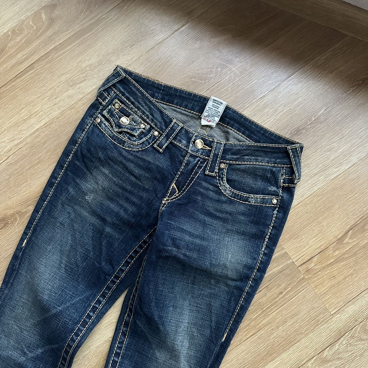 True Religion True Religion Swarowski Crystals Y2K Low Rise Skinny Jeans Size 27" / US 4 / IT 40 - 8 Thumbnail