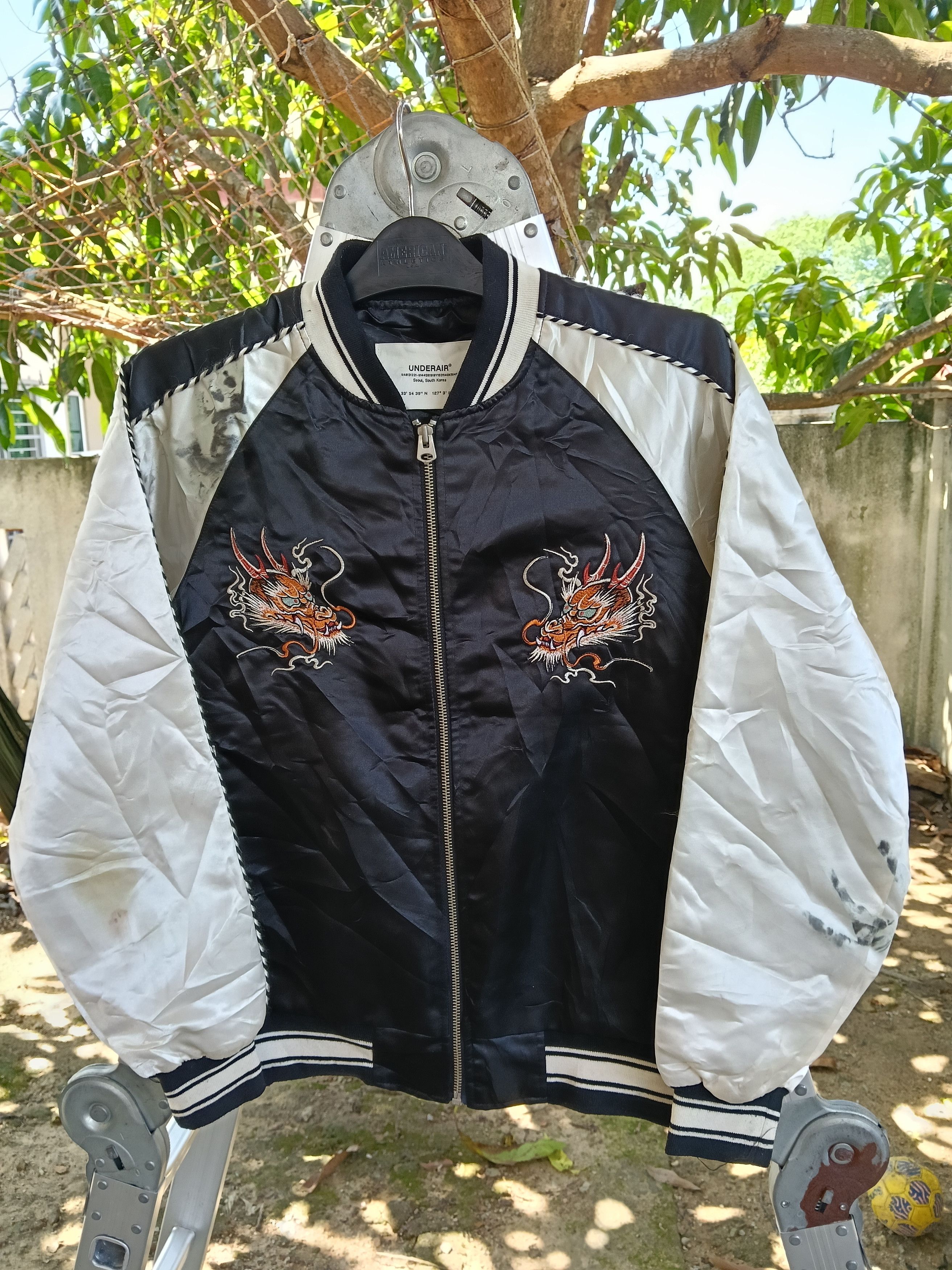 Tribal Streetwear 💥 Souvenir Underair Sukajan Dragon Jacket💥 Size US M / EU 48-50 / 2 - 3 Thumbnail