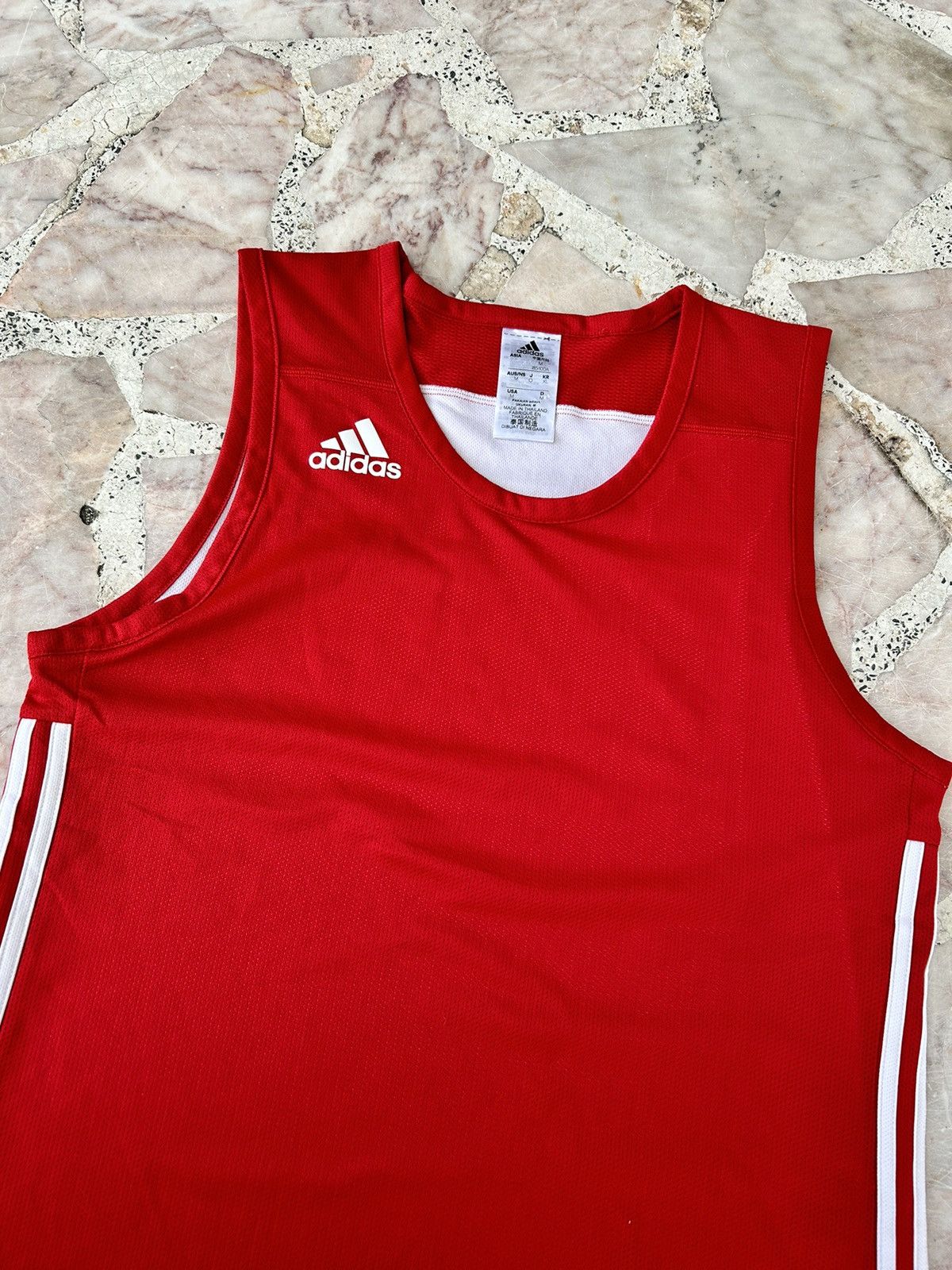 Adidas Adidas One Set Red Sleeveless Size US M / EU 48-50 / 2 - 6 Thumbnail