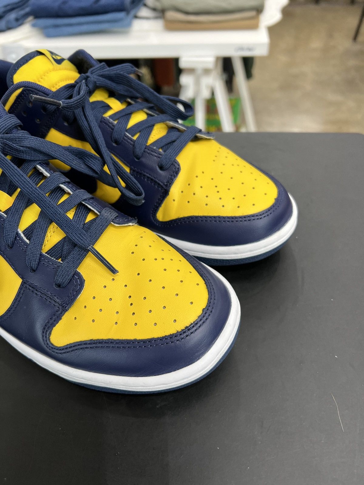 Nike Nike Dunk Low Michigan Sz. 10 (2021) Size US 10 / EU 43 - 7 Thumbnail