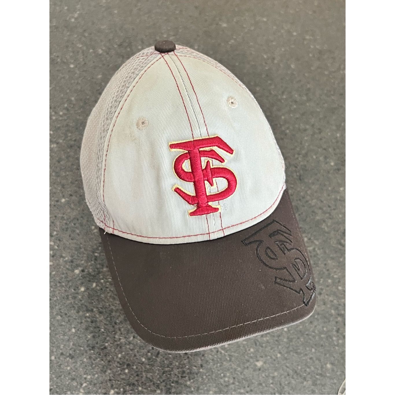 New Era Florida State University FSU Logo embroidered baseball Cap Size ONE SIZE - 1 Thumbnail
