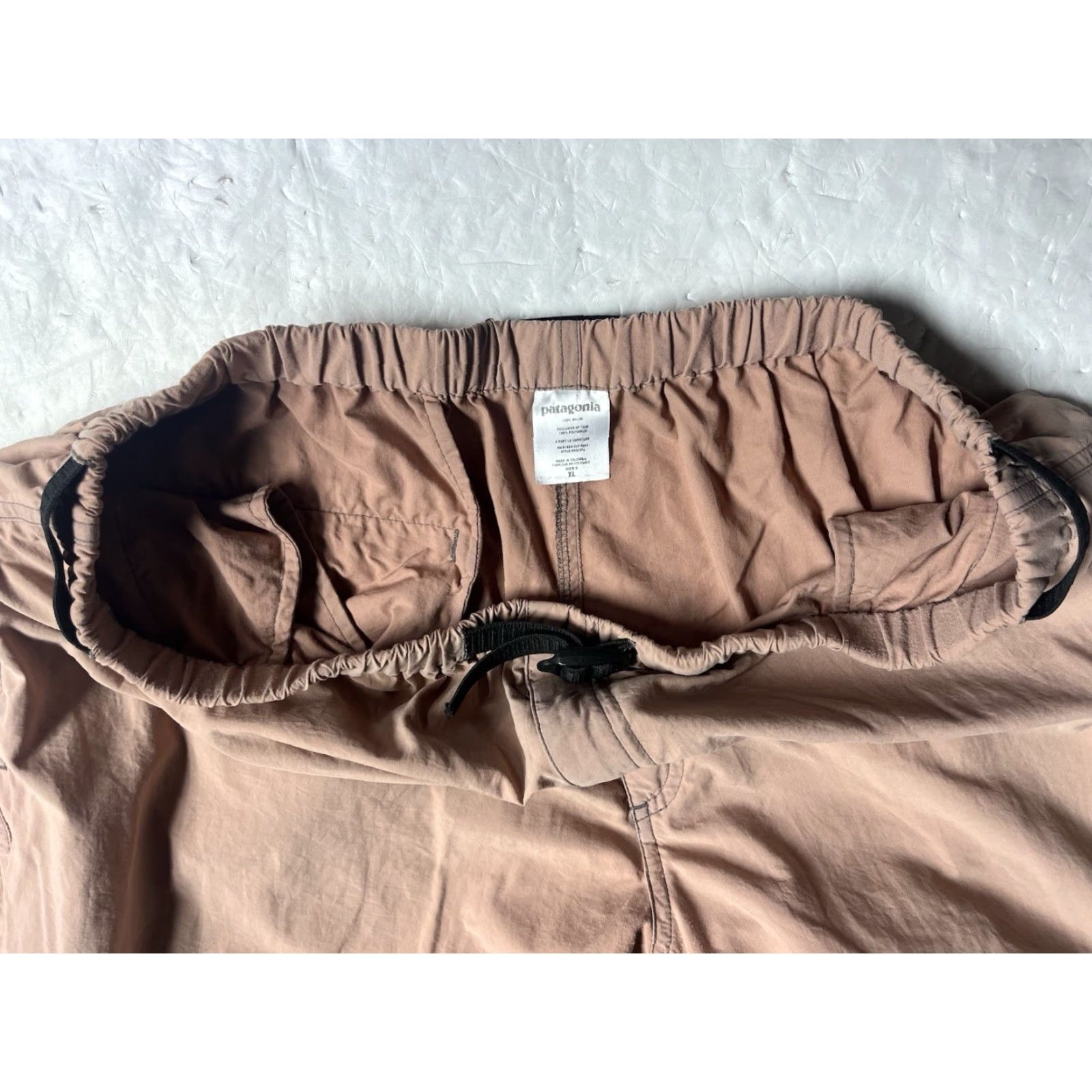 Patagonia Patagonia Pants Outdoor Mens XL Pink Elastic Waist Zip Pockets Hiking Trails Size US 36 / EU 52 - 6 Thumbnail