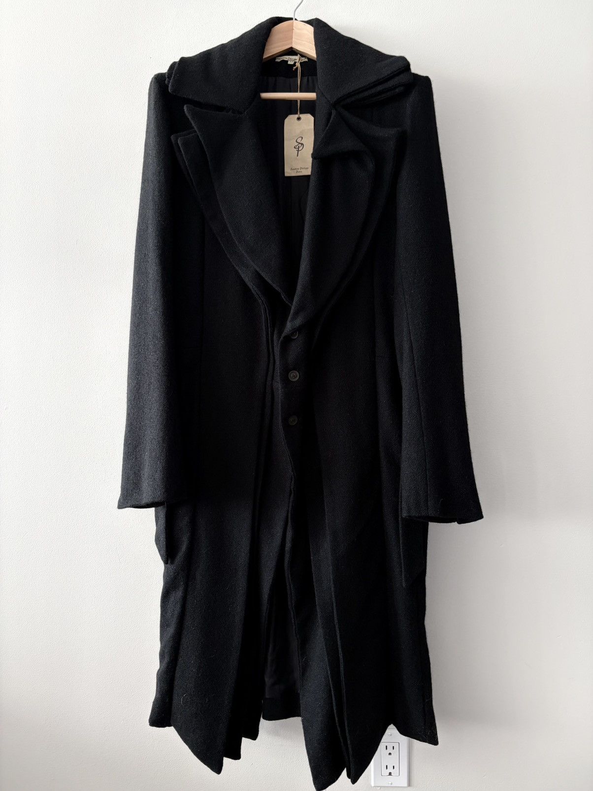 Sandrine Philippe Sandrine Philippe FW2017 Triple-Layered Wool Coat Size US M / EU 48-50 / 2 - 1 Thumbnail
