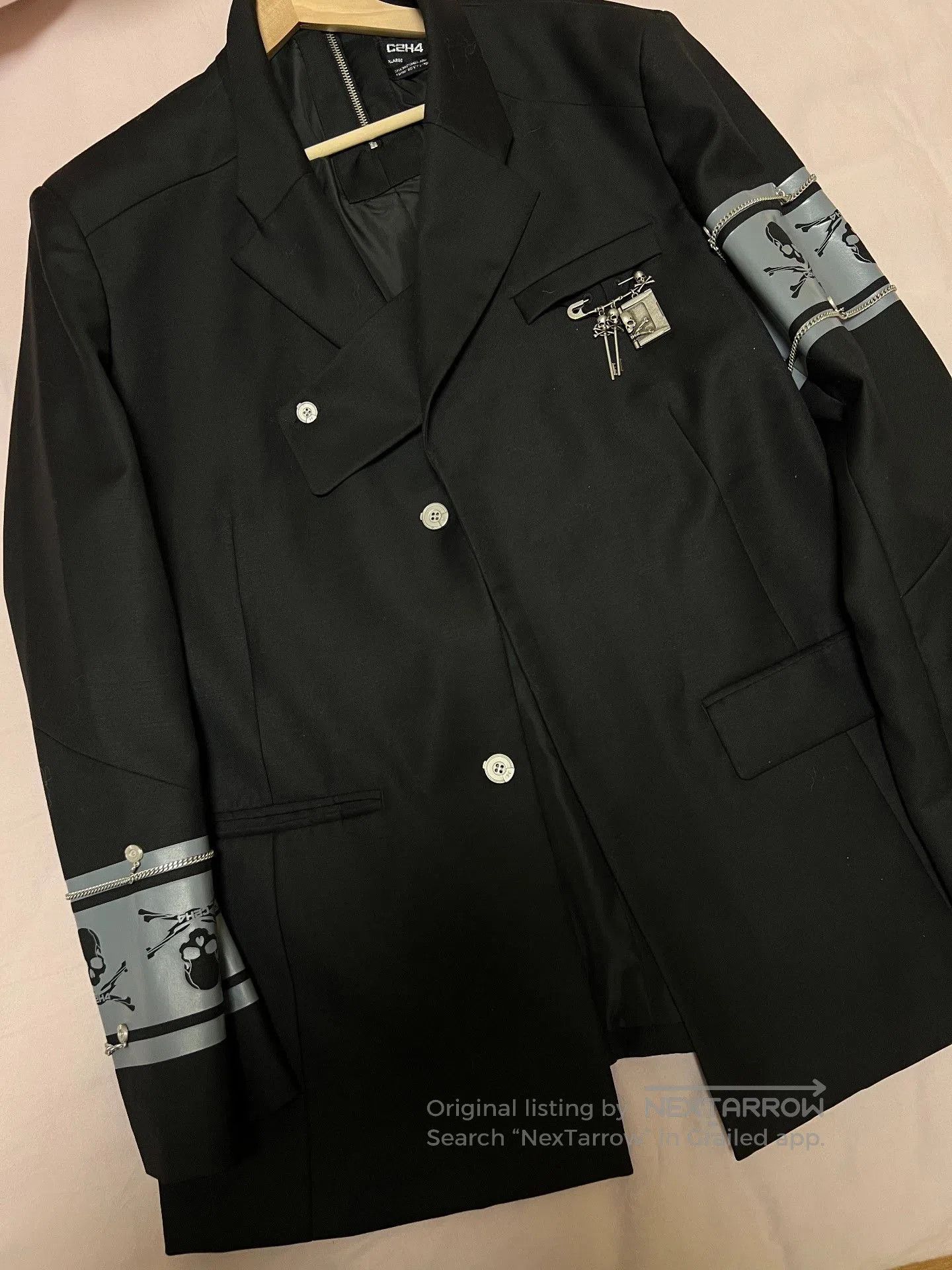 Mastermind Japan C2H4 x Mastermind Japan MMJ Wool Blazer. Size US XL / EU 56 / 4 - 8 Thumbnail