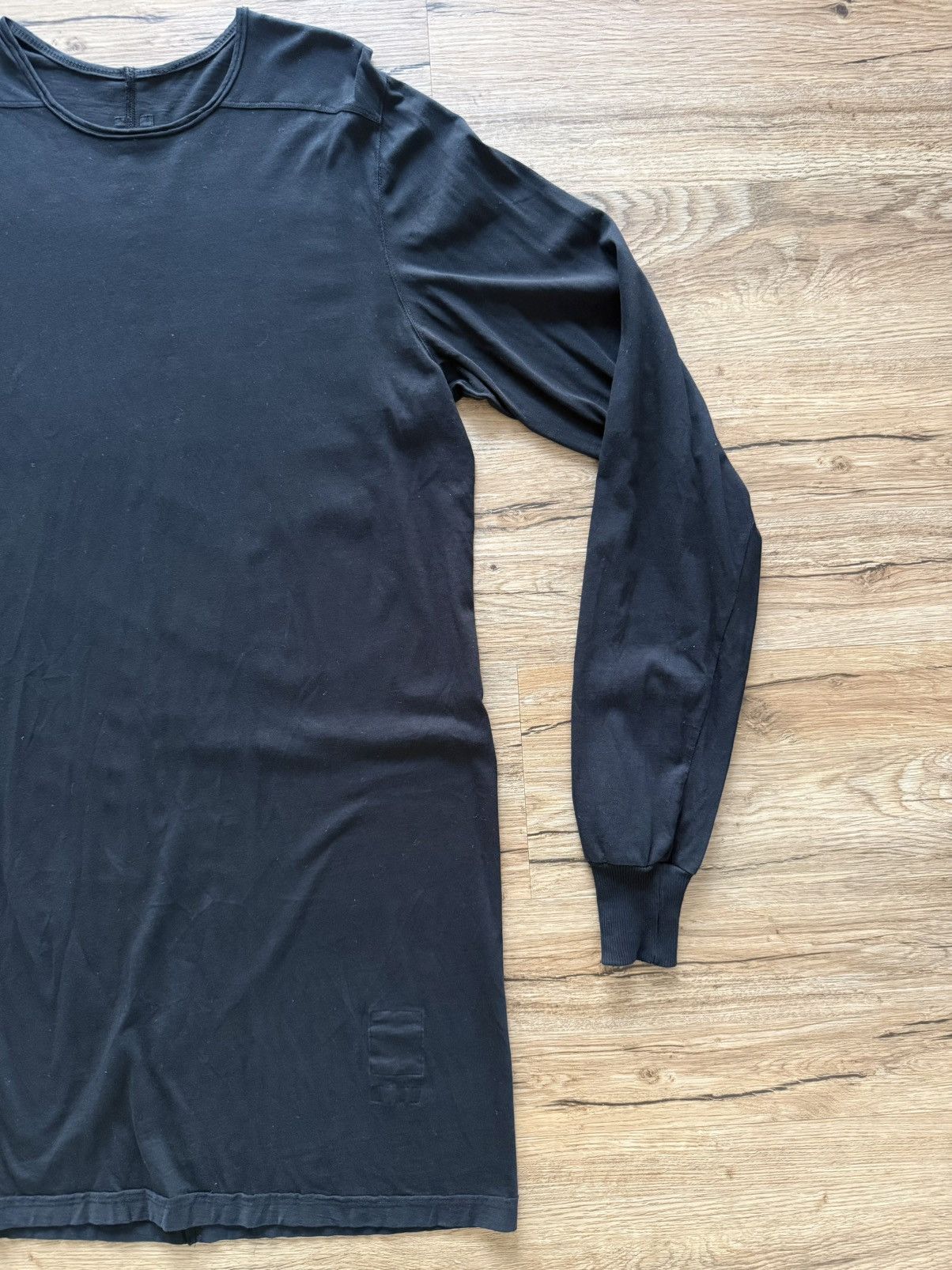 Rick Owens Rick Owens Level Long Sleeve – Black Size US XL / EU 56 / 4 - 5 Thumbnail