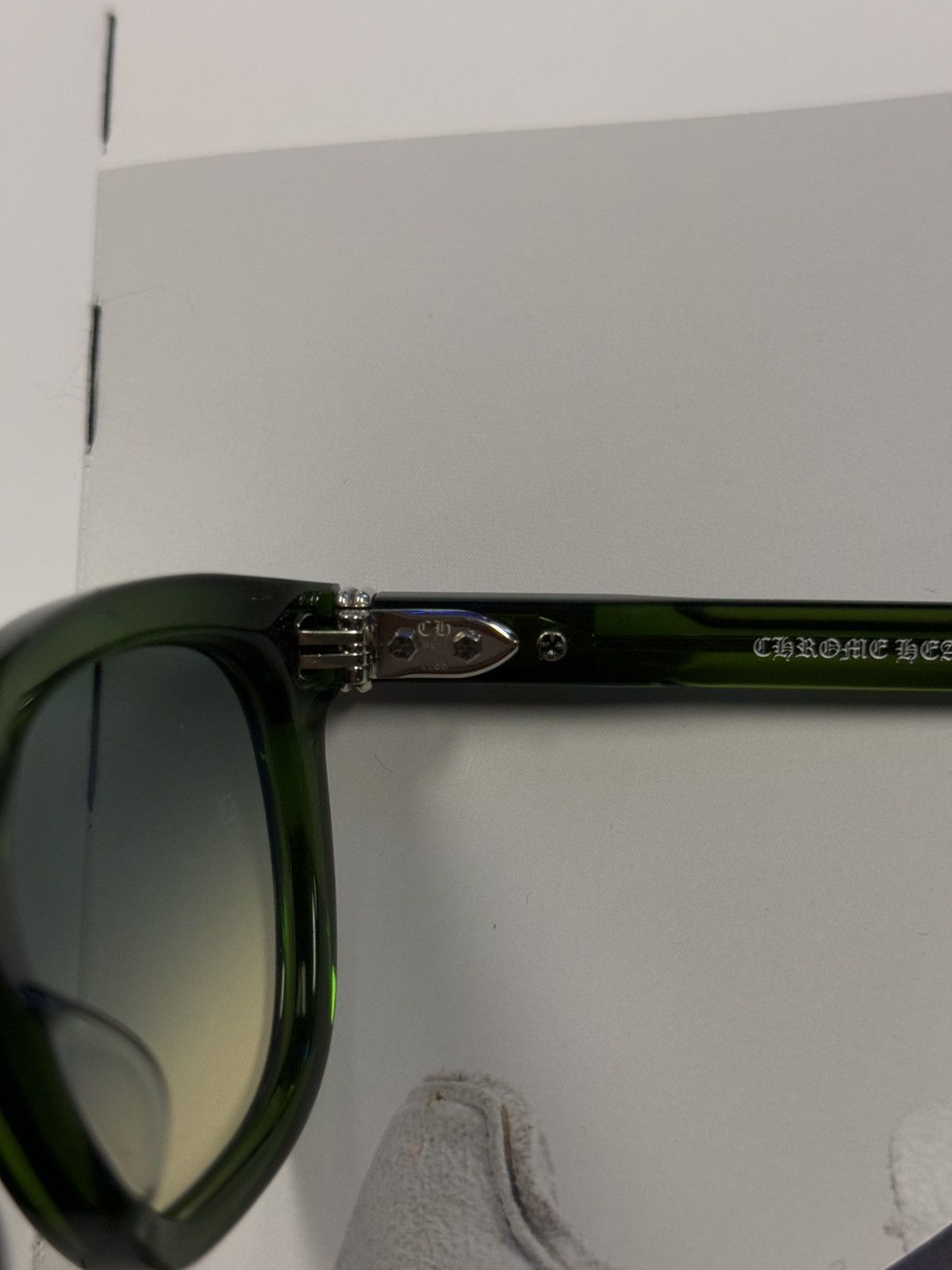 Chrome Hearts Chrome Hearts “Smoke Show” Green Sunglasses (NEW) RARE Size ONE SIZE - 14 Thumbnail