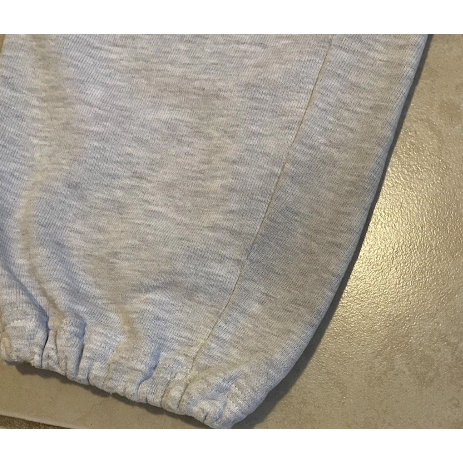 Vintage VINTAGE ASU Football Sweatpants M Gray Distressed 90s Russell Athletic College School Sun Devils Pockets Mens Pants Size US 31 - 4 Thumbnail
