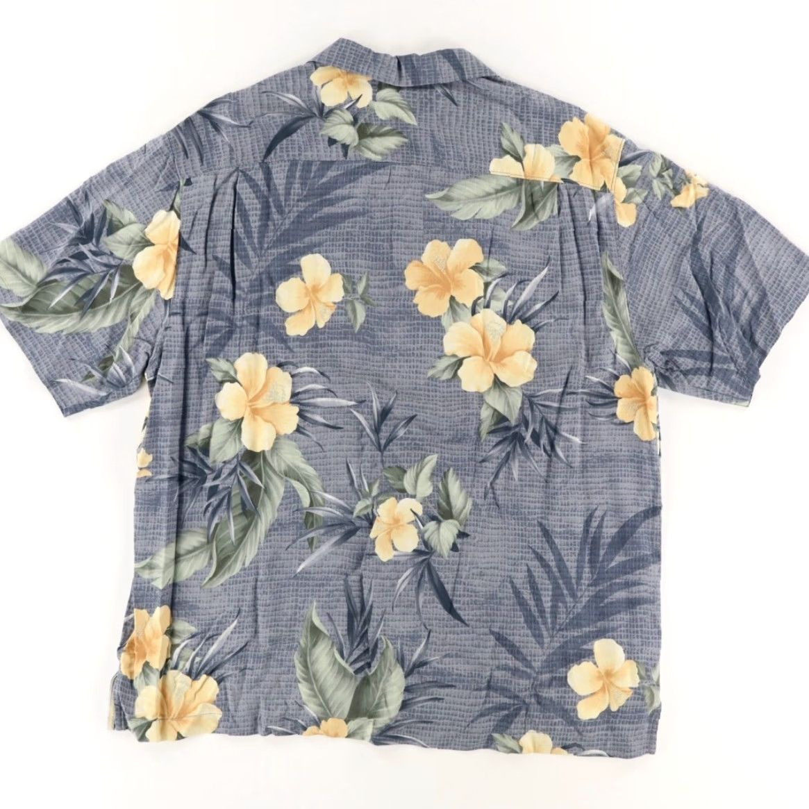 Tommy Bahama Tommy Bahama Shirt Blue Men's XL Hawaiian Camp Floral Silk Button Up Shirt Size US XL / EU 56 / 4 - 4 Thumbnail
