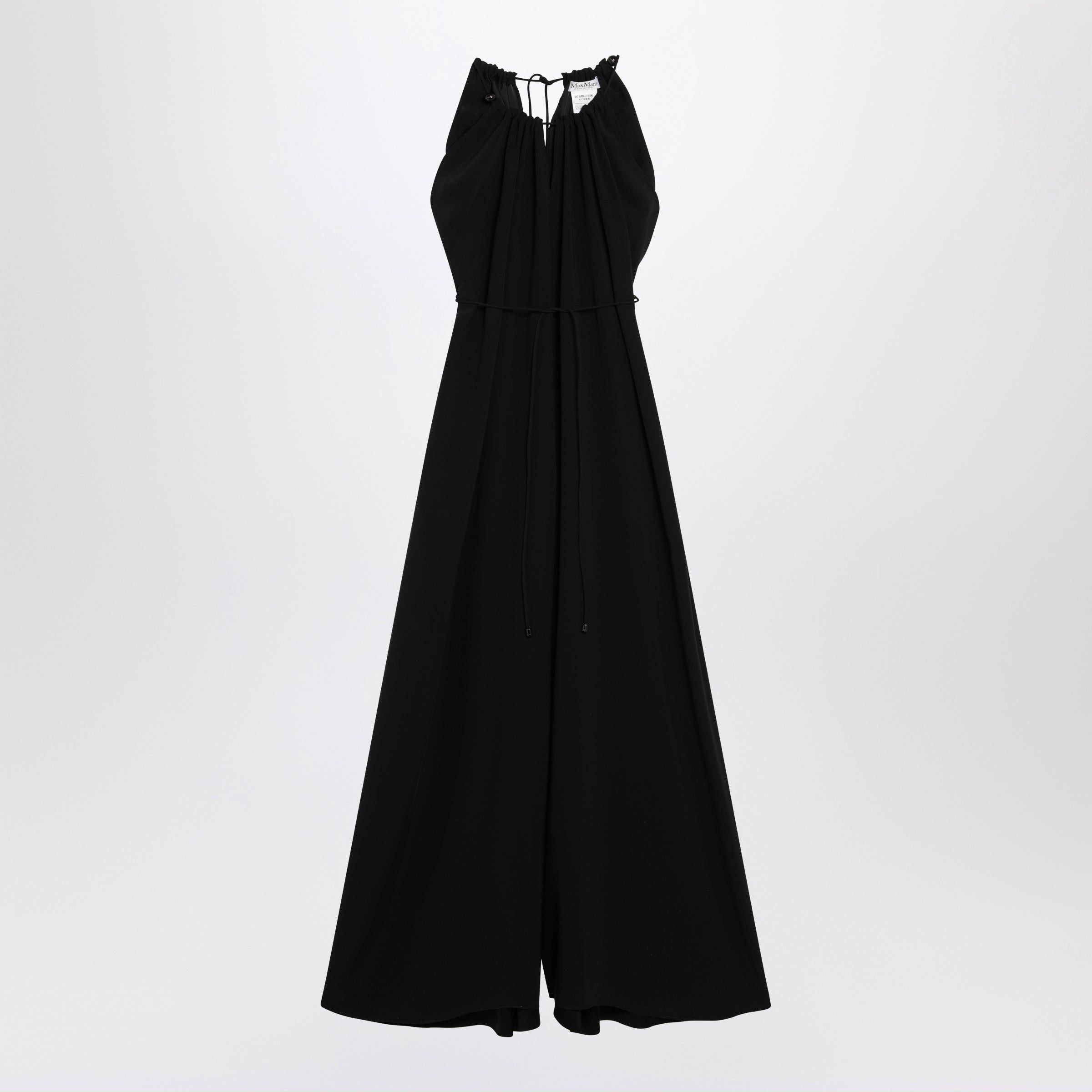 Max Mara Max Mara Black Jersey Jumpsuit Size 30" / US 8 / IT 44 - 1 Thumbnail