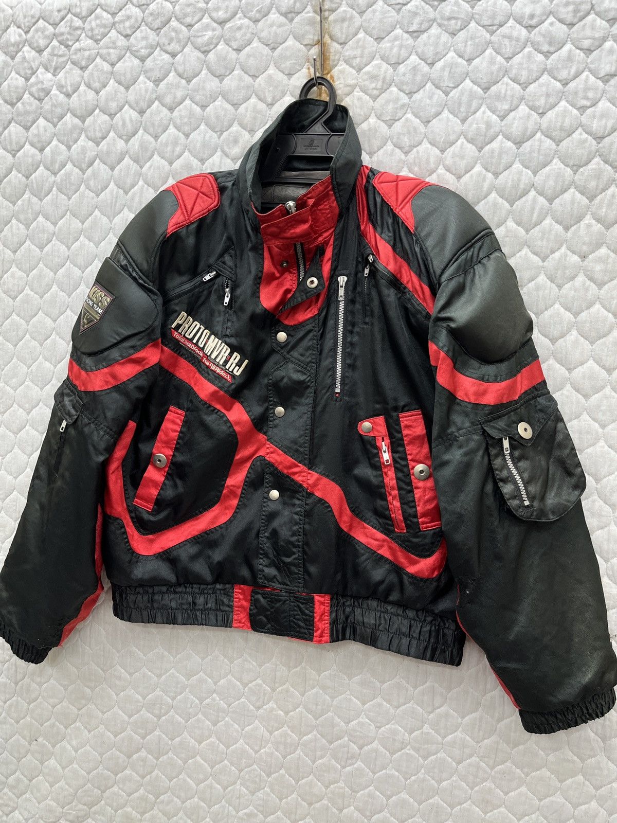 Vintage 🔥🔥🔥STEALS VTG KISS RACING TEAM JACKET Size US L / EU 52-54 / 3 - 3 Thumbnail