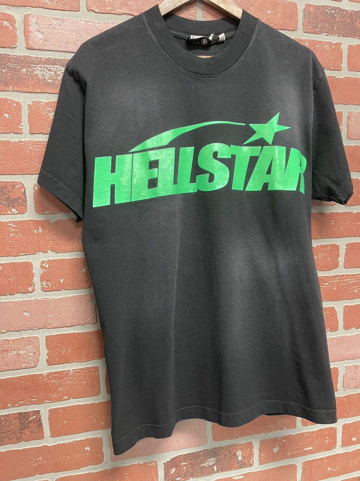 HELLSTAR Size XS - Hellstar Classic Tee Shirt Green Print Size US XS / EU 42 / 0 - 2 Thumbnail