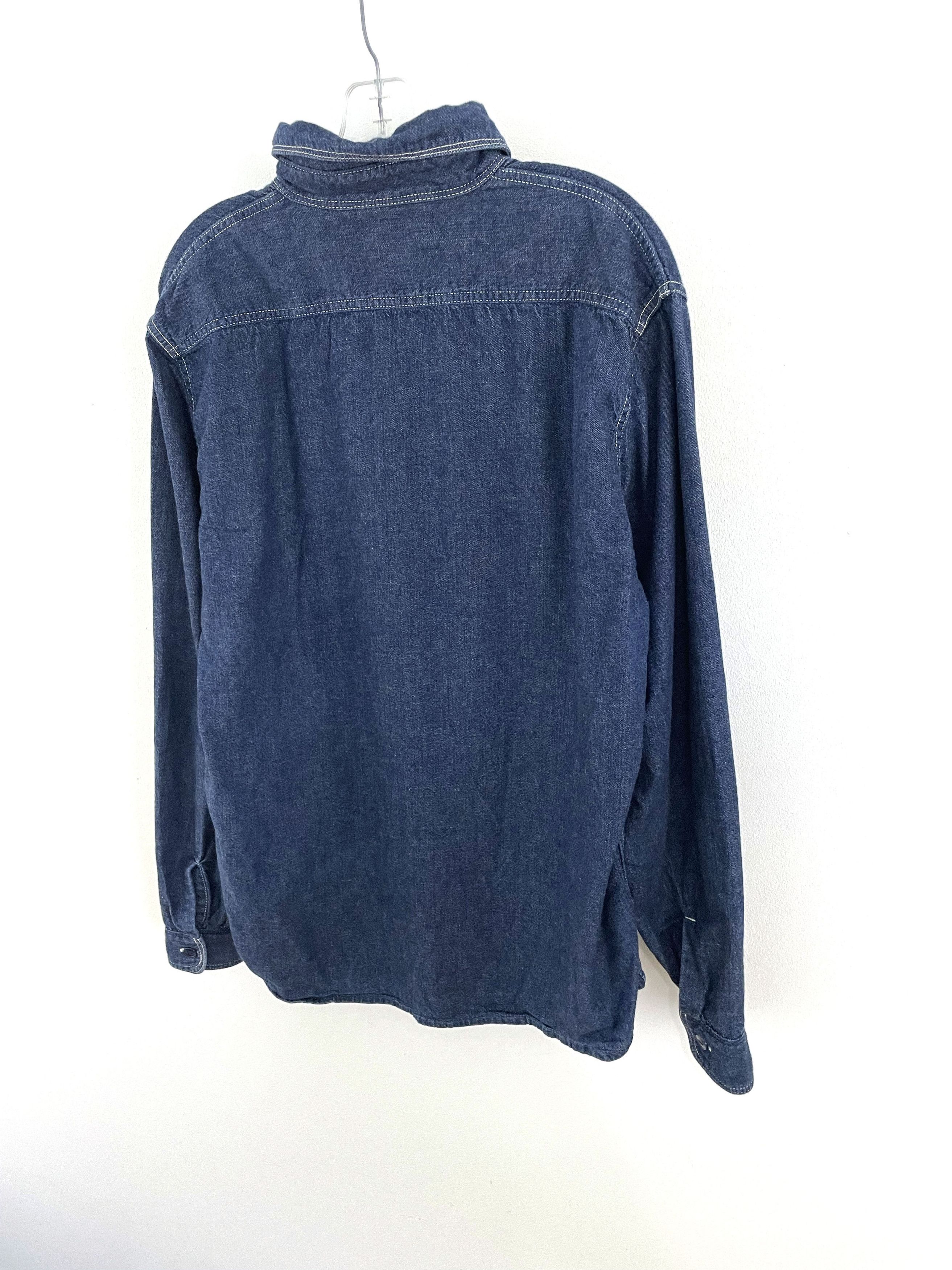 Kapital Cargo Denim Shirt Size US XL / EU 56 / 4 - 9 Thumbnail