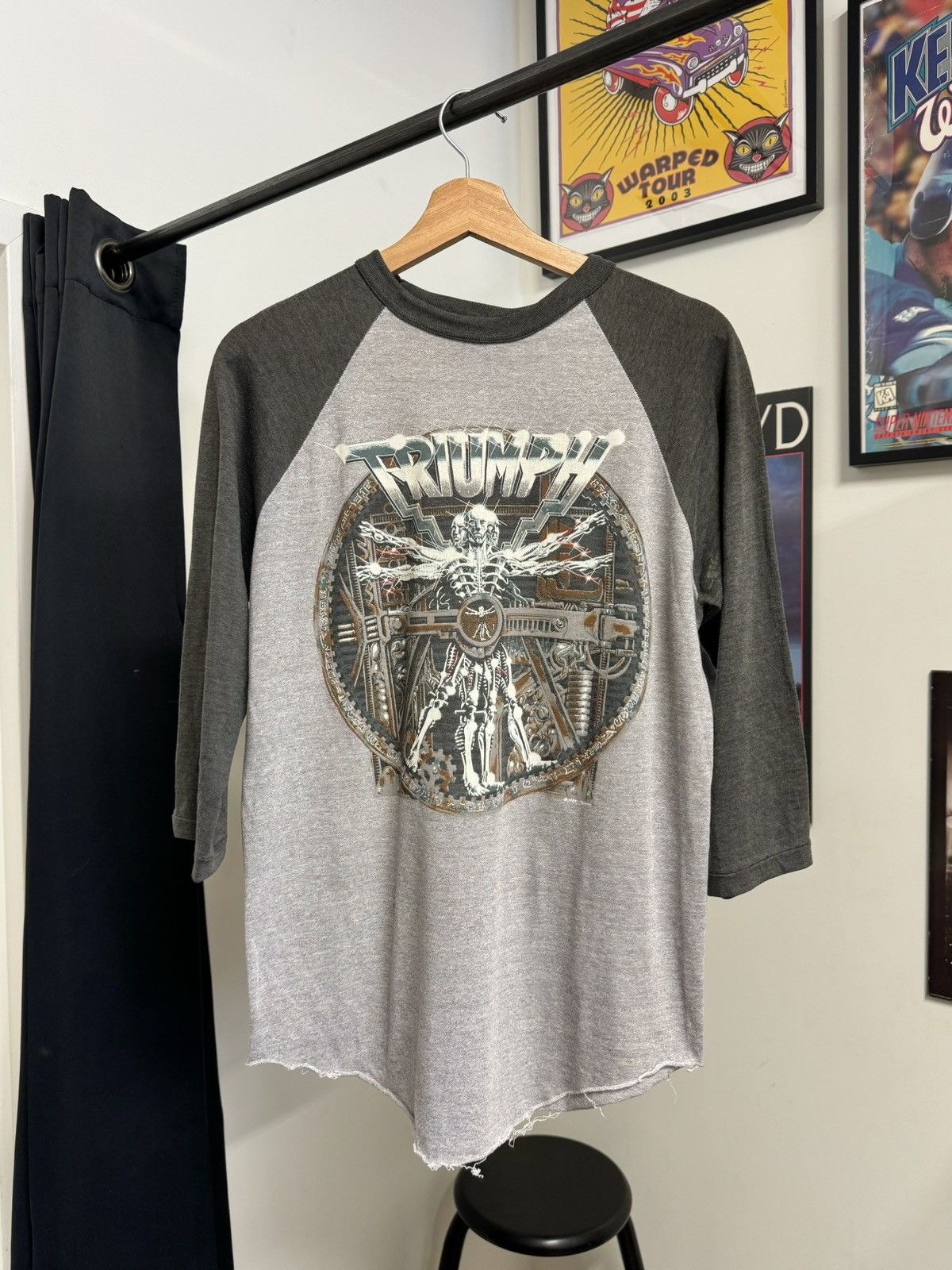 1985 Triumph « Thunder » Baseball Tee