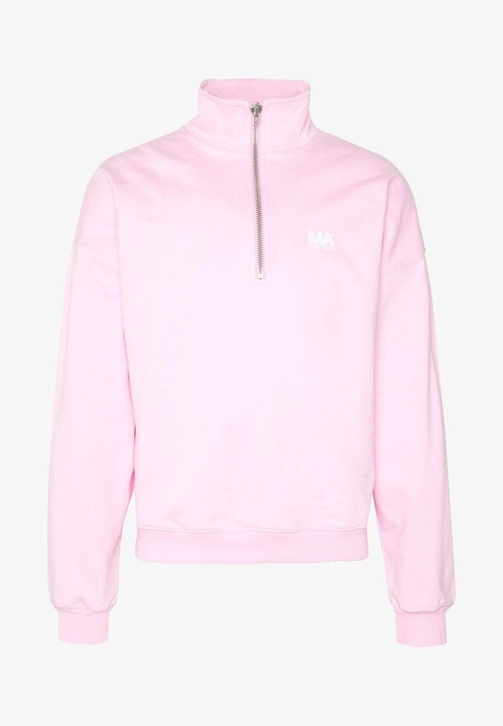 Martin Asbjorn Martin Asbjorn Logo Pink Half Zip Crewneck Size US M / EU 48-50 / 2 - 3 Thumbnail