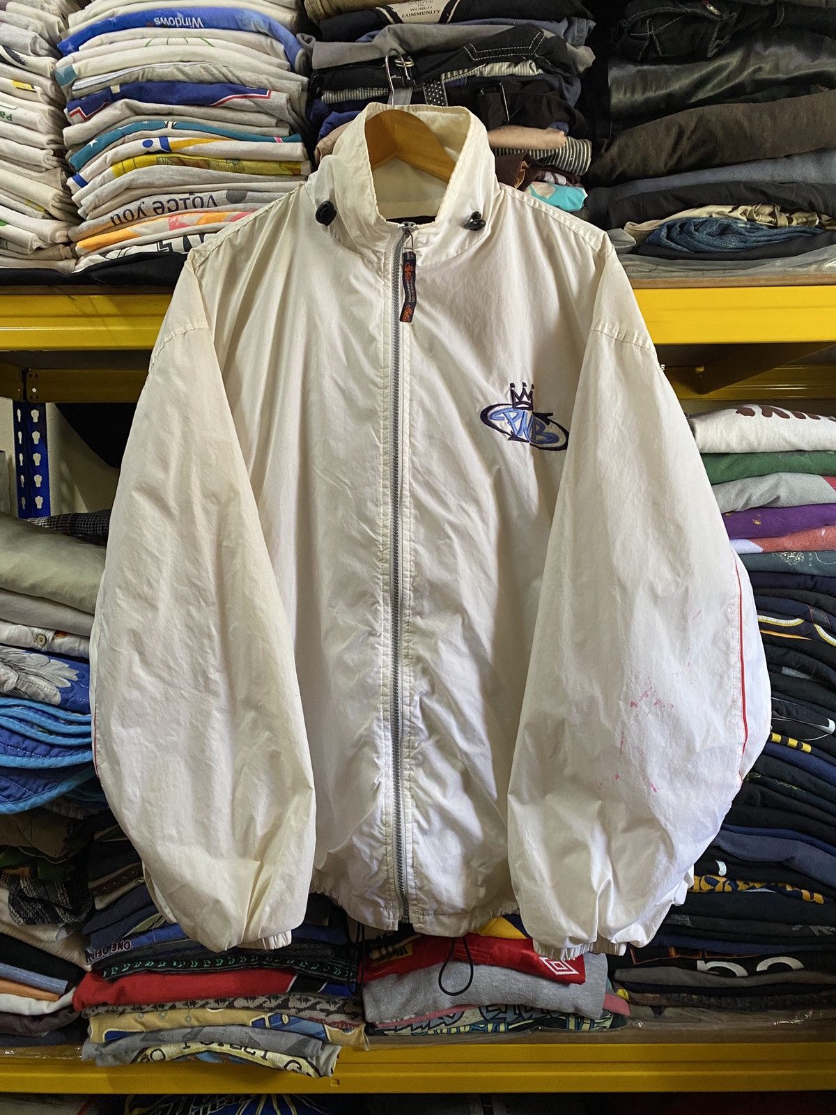 Rap Tees Vintage 90s PNB Nation Embroided Hiphop group jacket Size US XL / EU 56 / 4 - 2 Thumbnail