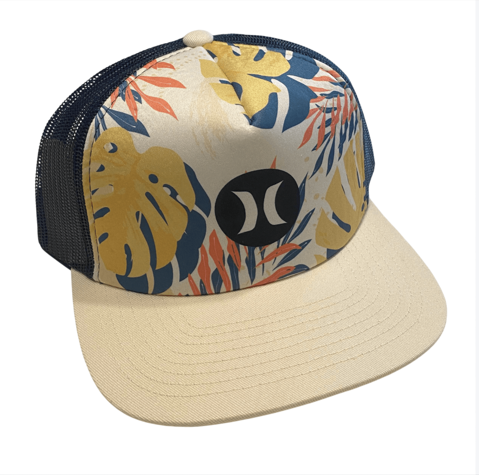 Hurley Hurley Floral Pattern Balboa Snapback Trucker Hat - NWT Size ONE SIZE - 1 Thumbnail