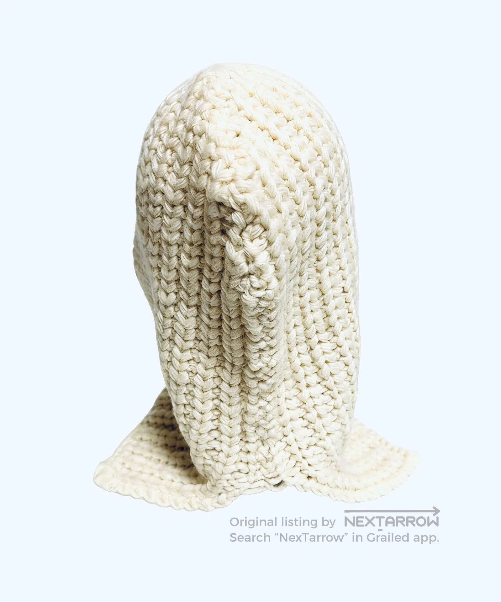 KIJIMA TAKAYUKI KIJIMA TAKAYUKI x CLANE Wool Knit Balaclava. Size ONE SIZE - 3 Thumbnail