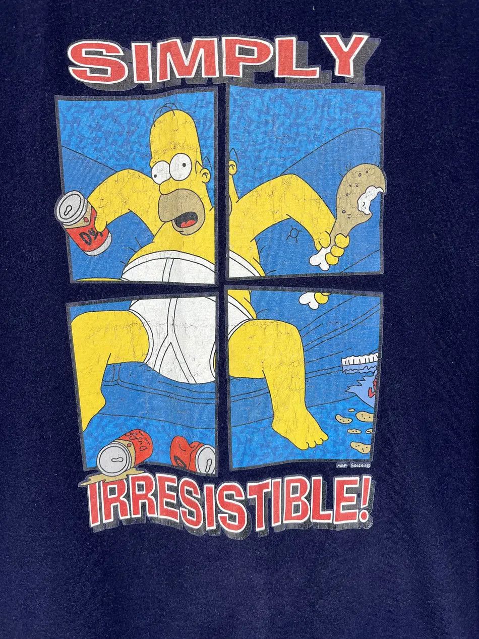 Other The Simpsons vintage 1999 Simply Irresistable tee shirt Size US L / EU 52-54 / 3 - 10 Thumbnail