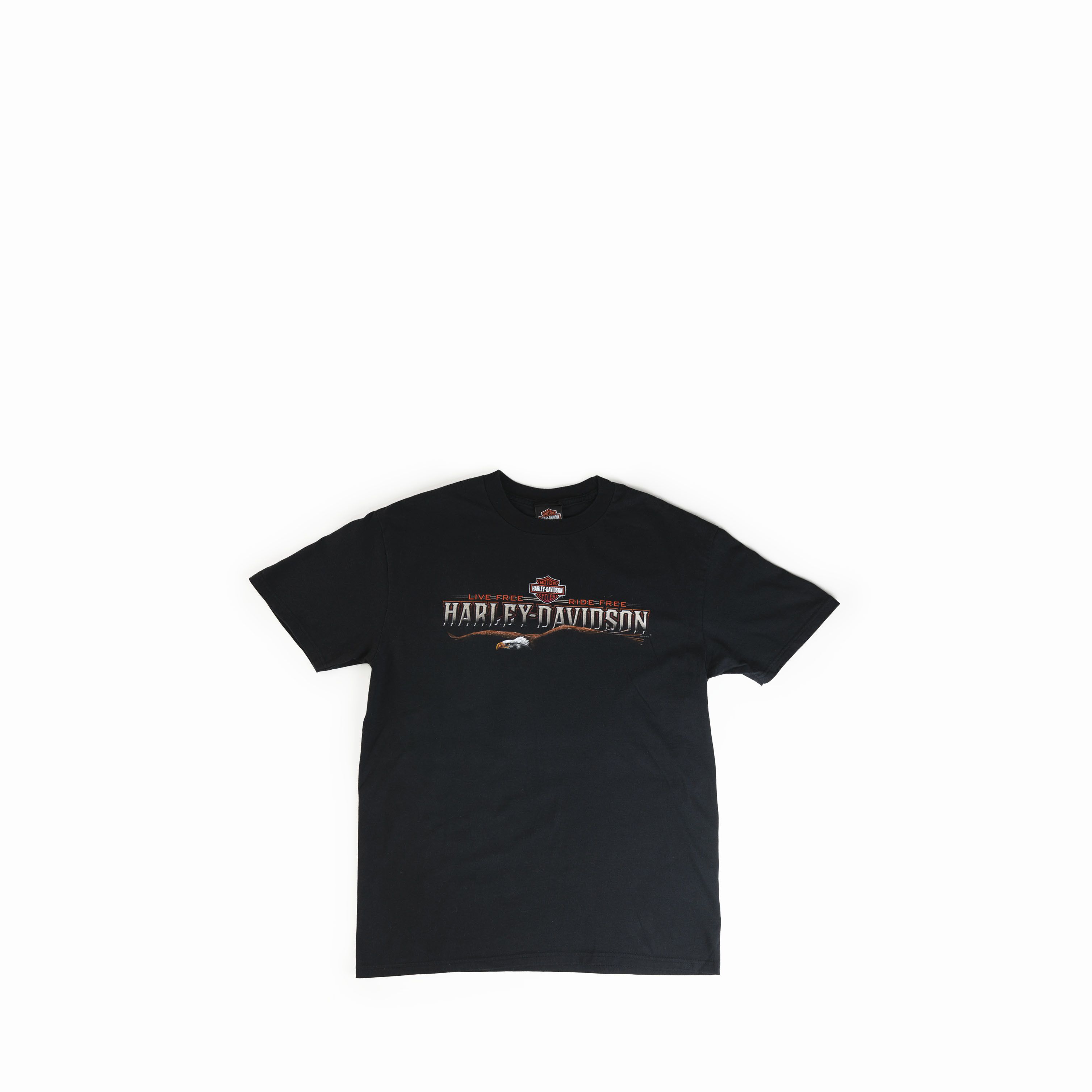Harley Davidson Vintage 2010 Harley Davidson Orlando Florida Tee Shirt Size US L / EU 52-54 / 3 - 1 Thumbnail