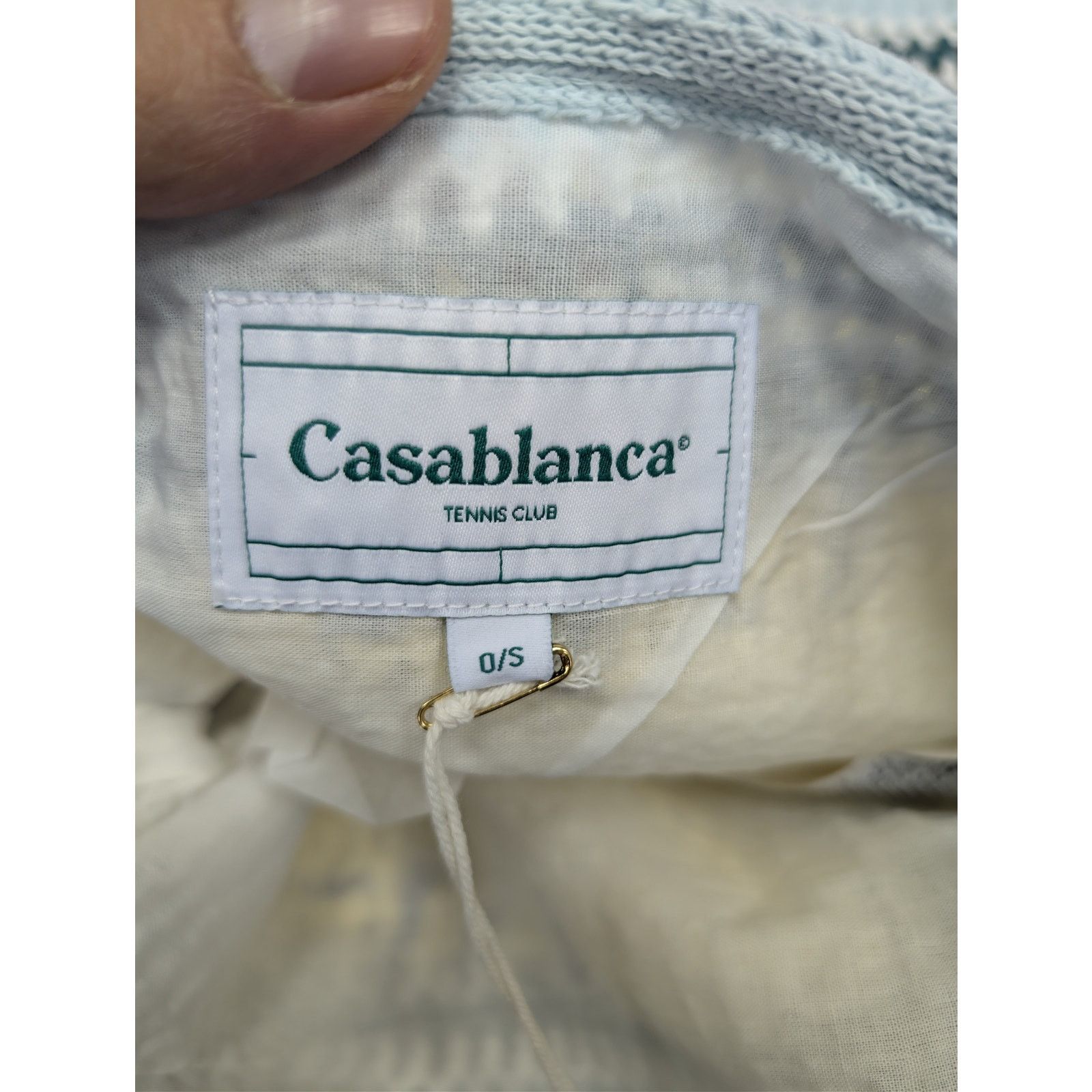 Casablanca o1rshd1 Size: OS / Knit Cotton Crochet Bag in Multicolor Size ONE SIZE - 14 Thumbnail