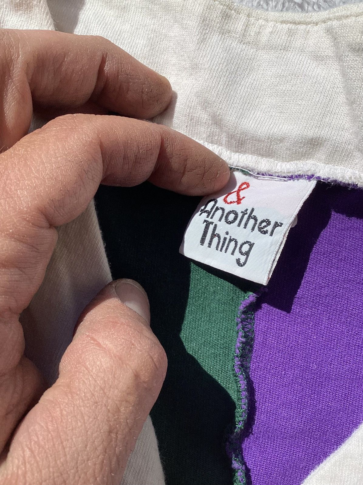 Other × Vintage Vtg stone Mountain Georgia green and purple button up jersey Size US XL / EU 56 / 4 - 4 Thumbnail