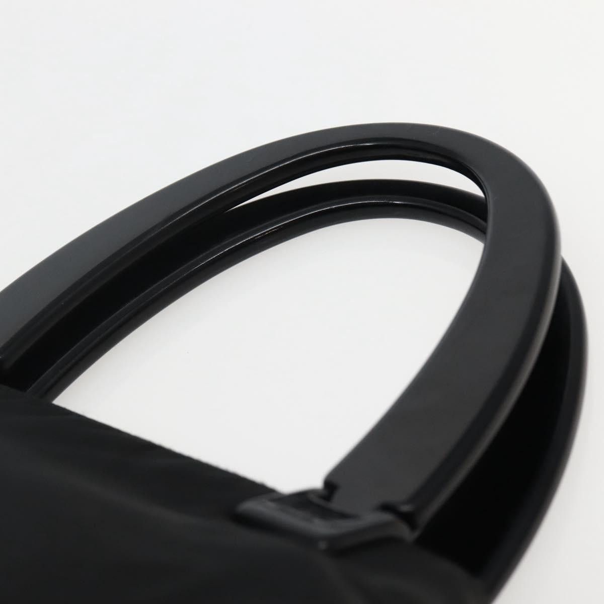 Prada PRADA Hand Bag Nylon Black Silver Size ONE SIZE - 8 Thumbnail