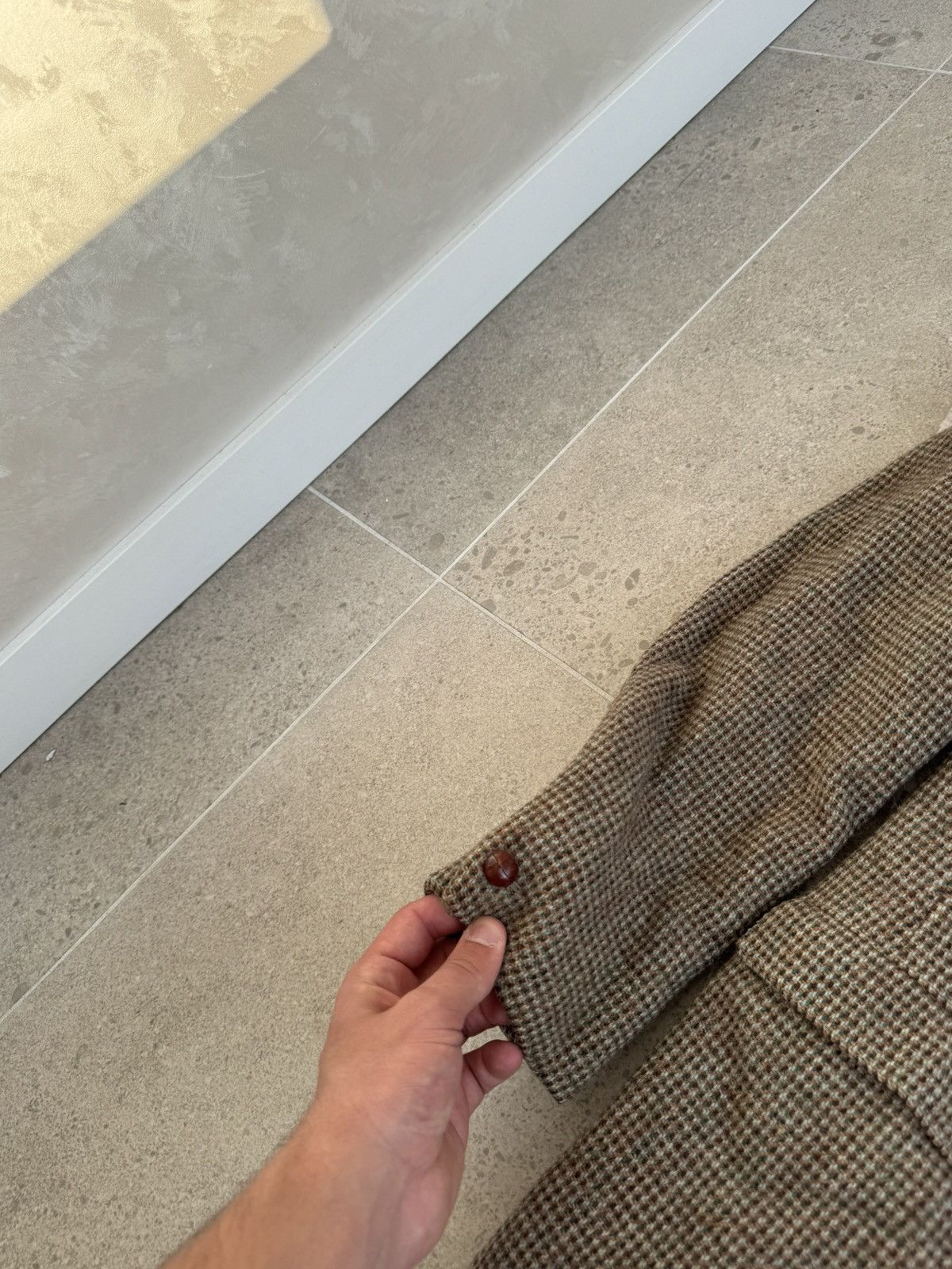 Harris Tweed Vintage 60s Shetland Harris Tweed weaving Wool Blazer Jacket Size US M / EU 48-50 / 2 - 7 Thumbnail