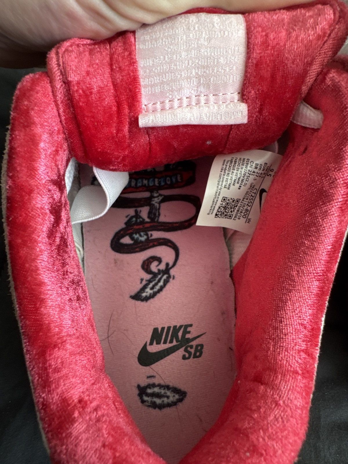 Nike × StrangeLove Skateboards Strangelove Nike Dunks Size US 9.5 / EU 42-43 - 8 Thumbnail