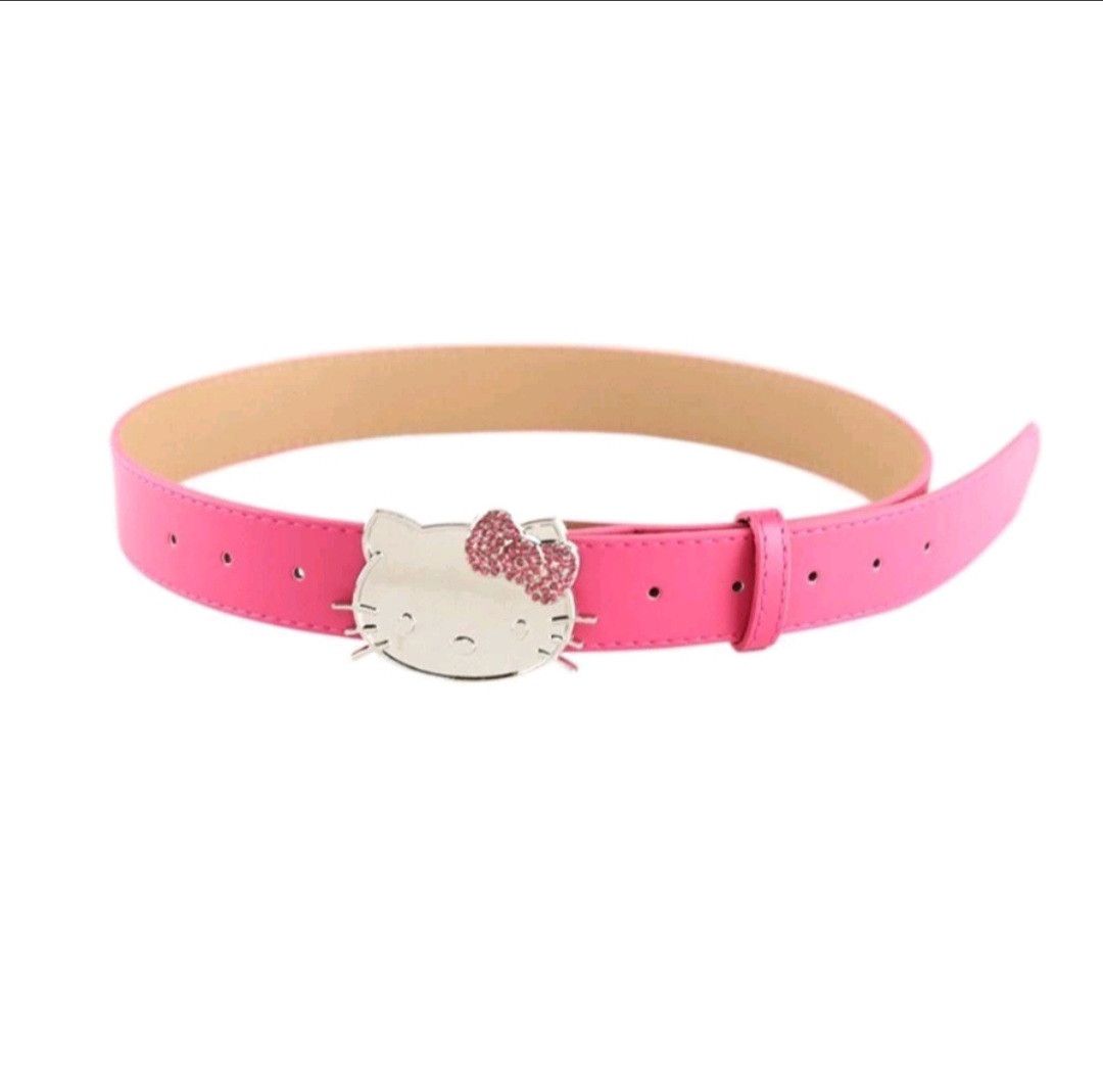 Japanese Brand Hello kitty streetwear pink colour belt Size ONE SIZE - 2 Thumbnail