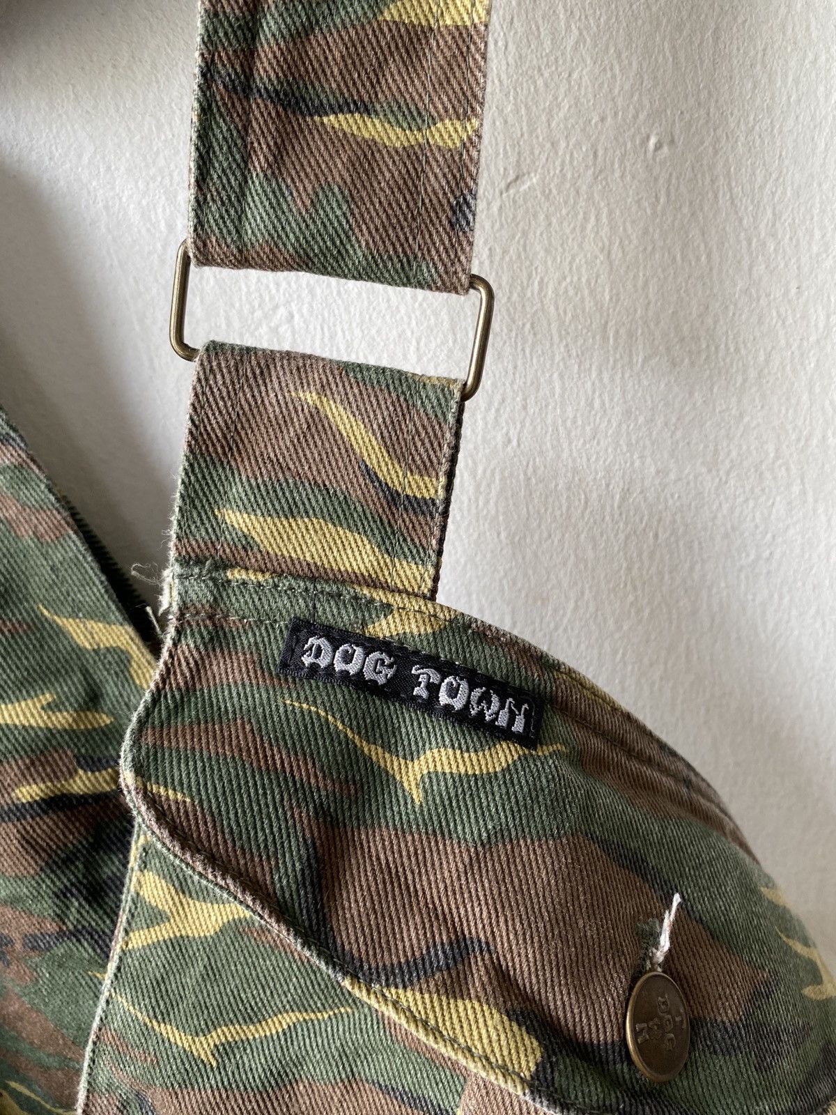 Dogtown × Vintage Vintage 90’s Dogtown Camo Tactical Vest Size US M / EU 48-50 / 2 - 14 Thumbnail