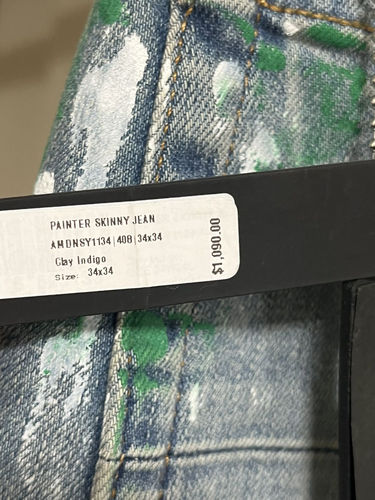 Amiri Amiri Painter Skinny Jeans Sz 34 Size US 34 / EU 50 - 10 Thumbnail