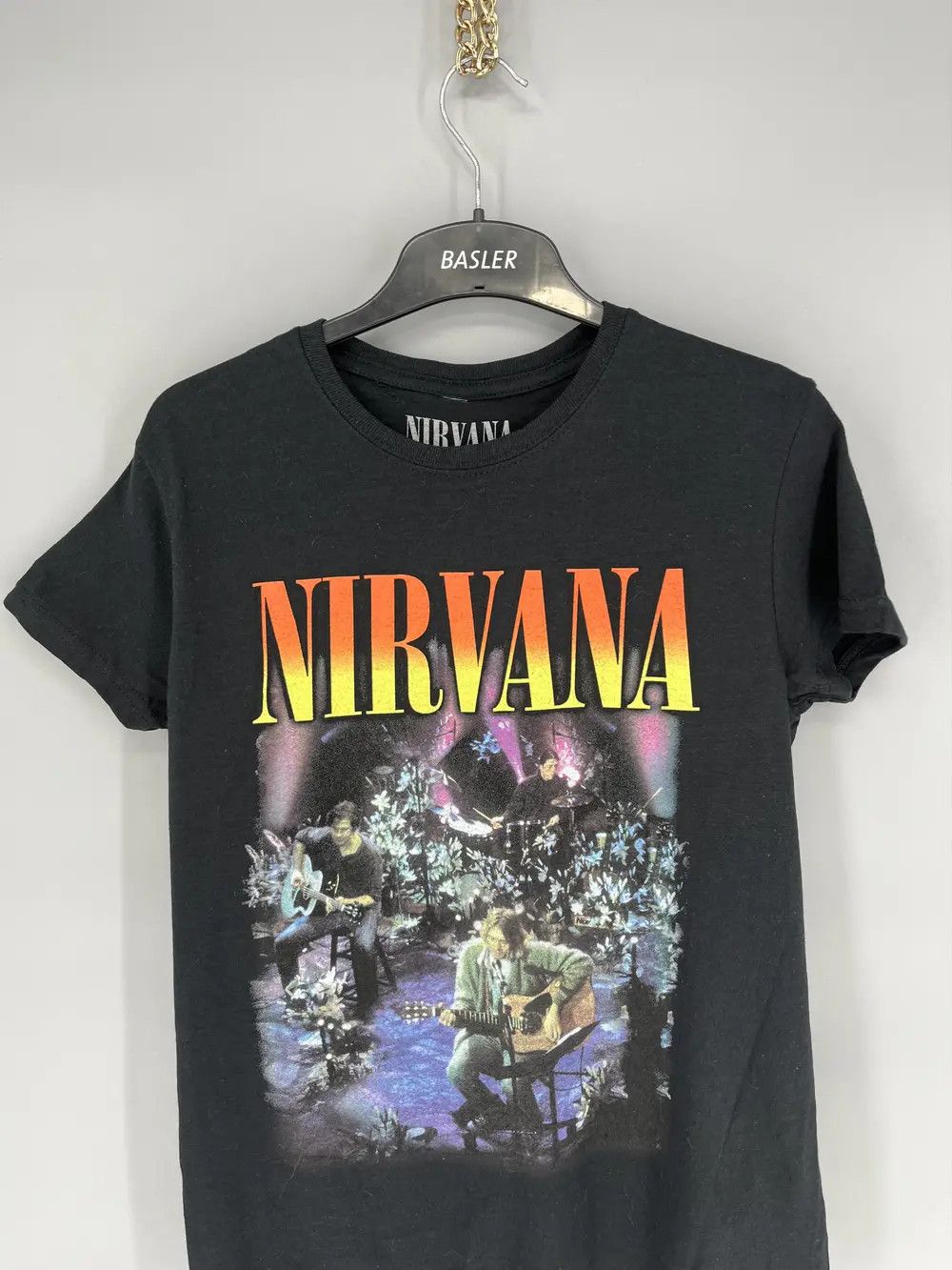 Band Tees Vintage Y2K Nirvana Kurt Cobain Tee Print Band Tour Rock Size US M / EU 48-50 / 2 - 4 Thumbnail